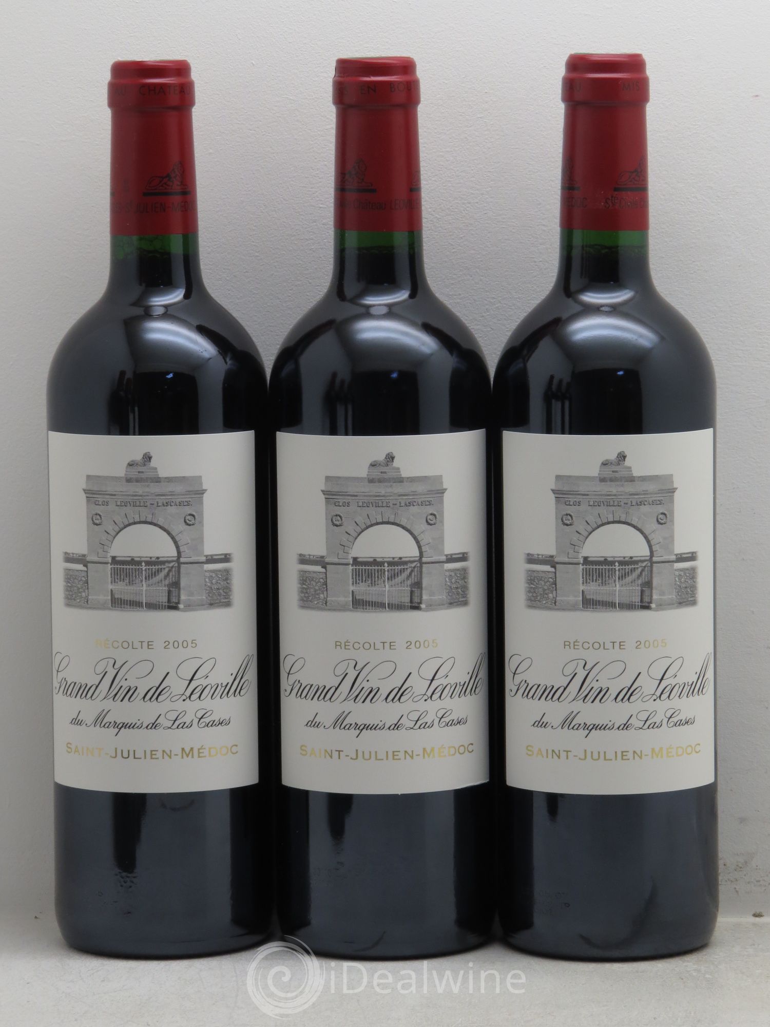 Château Léoville Las Cases 2ème Grand Cru Classé 2005 - Lot de 6 bouteilles - 1