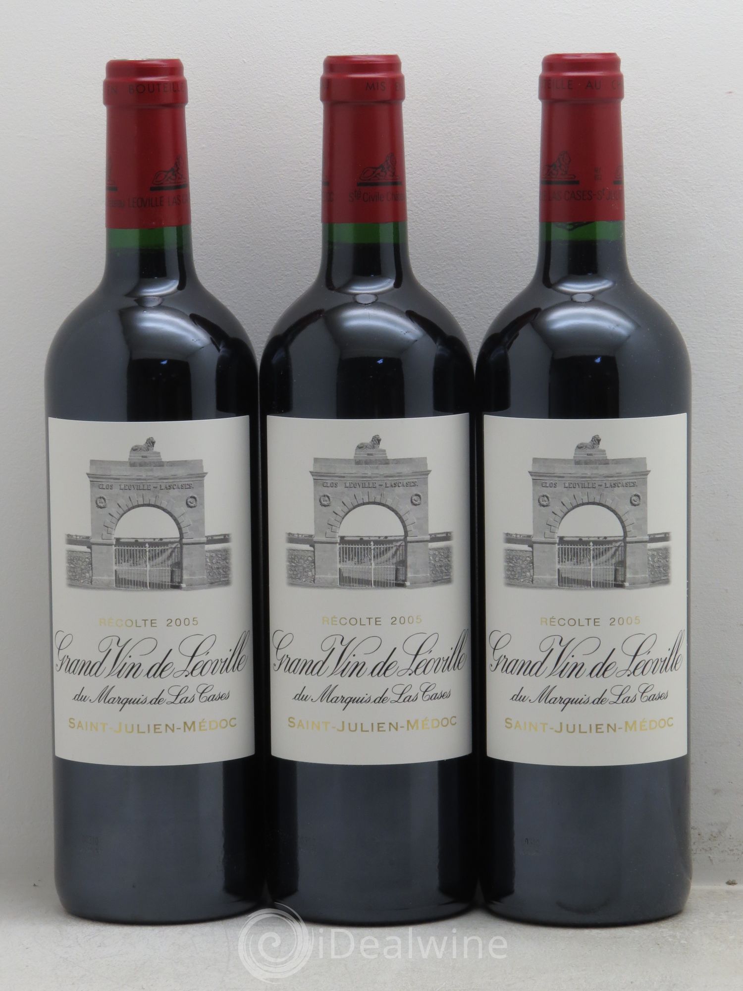 Château Léoville Las Cases 2ème Grand Cru Classé 2005 - Lot de 6 bouteilles - 2