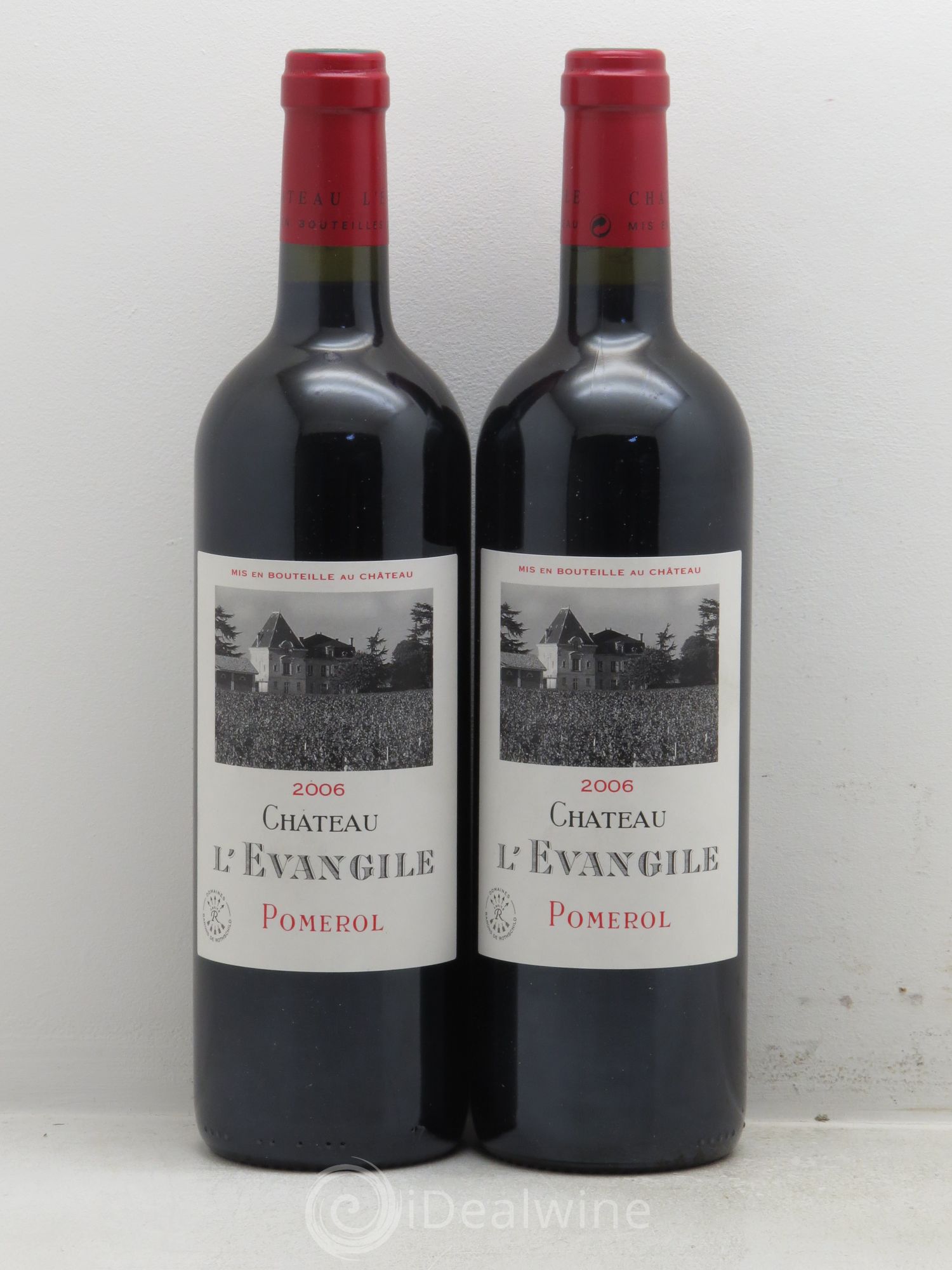 Château l' Évangile 2006 - Lot de 2 bouteilles - 0