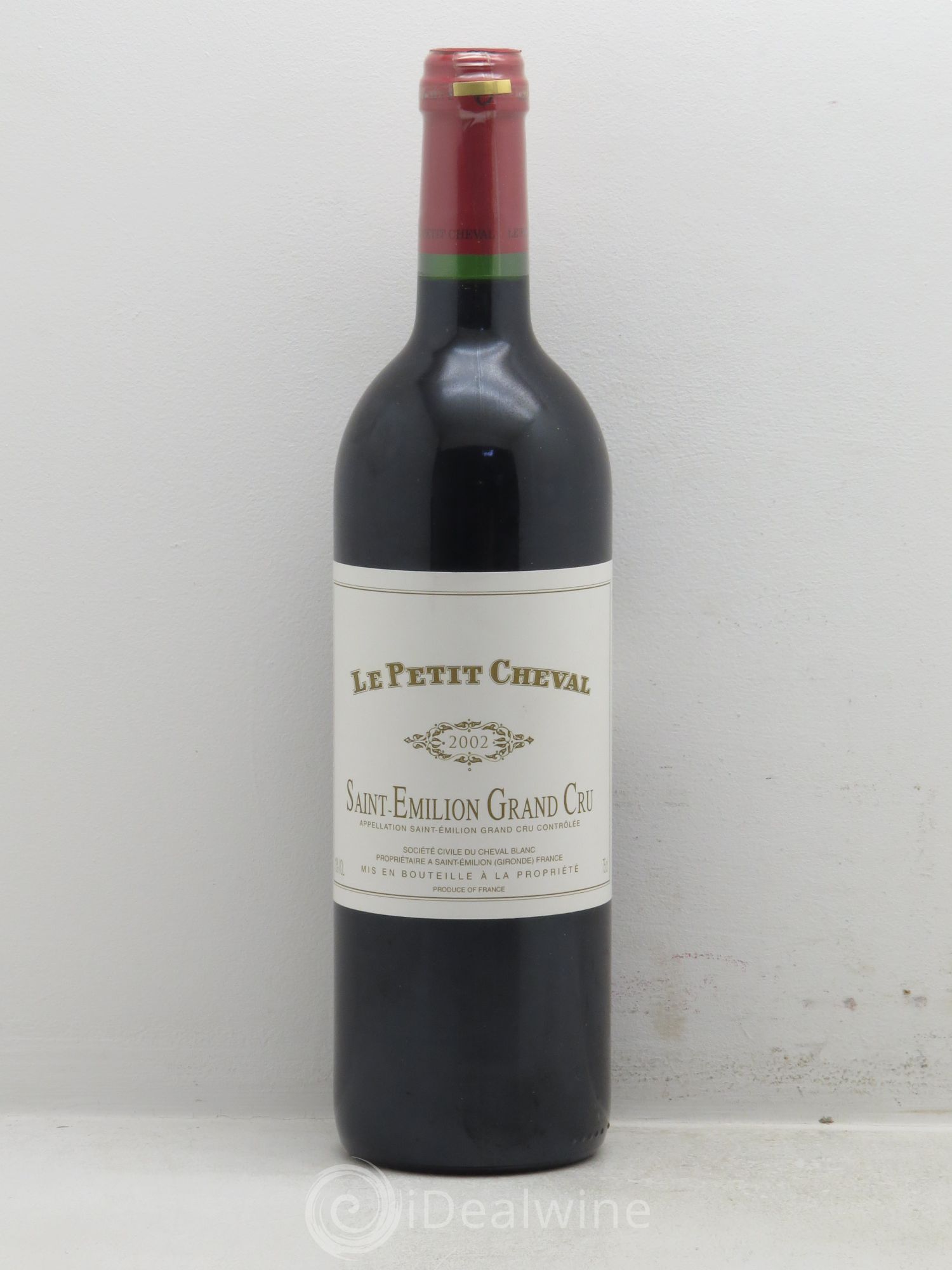 Le Petit Cheval Second Vin 2002 - Lot de 1 bouteille - 0