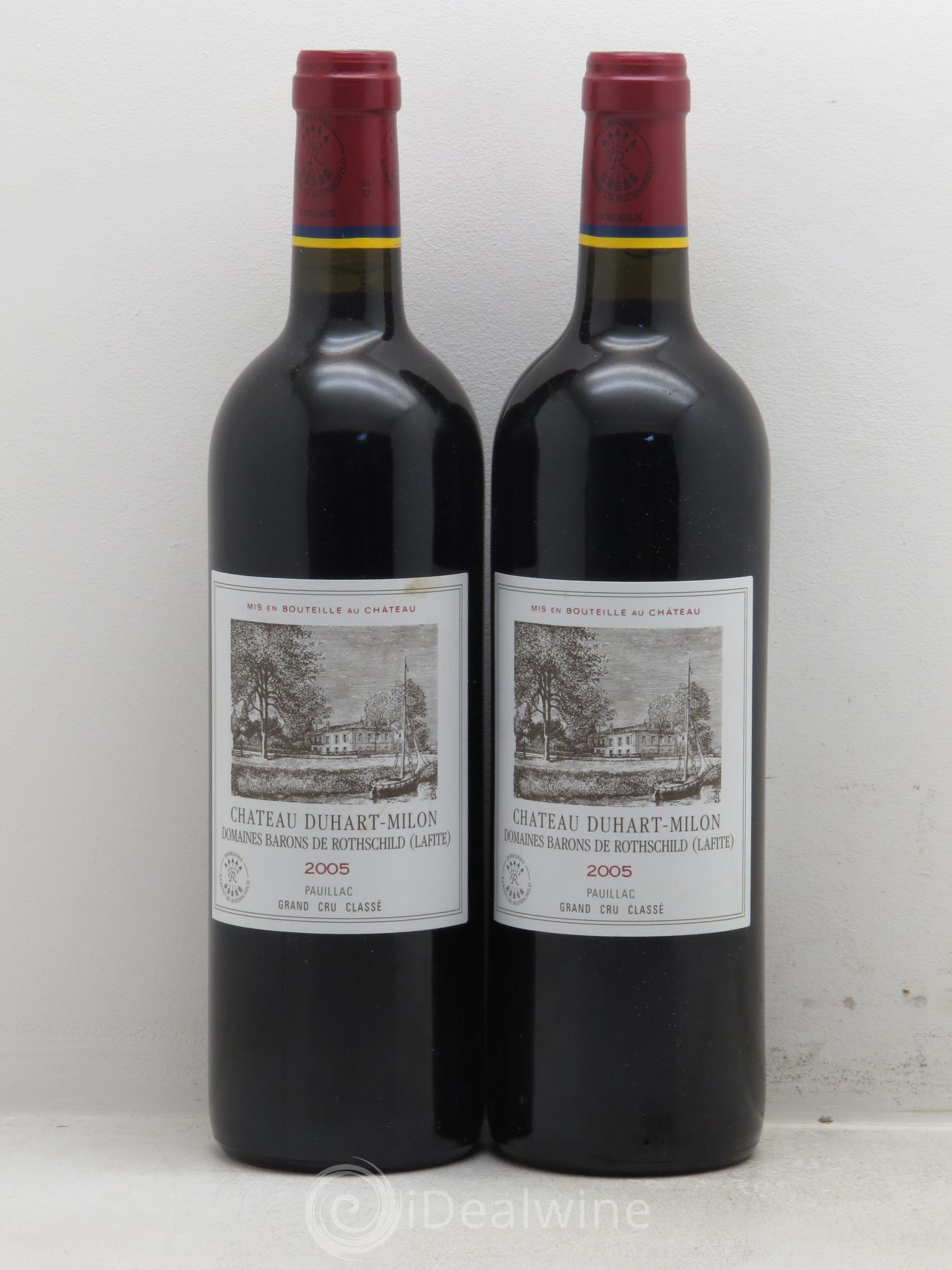 Château Duhart-Milon 4ème Grand Cru Classé 2005 - Lot de 2 bouteilles - 0