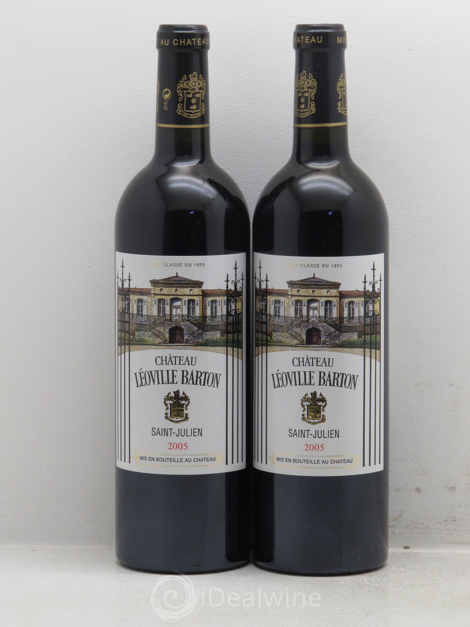 Château Léoville Barton 2ème Grand Cru Classé 2005 - Lot de 2 bouteilles - 0