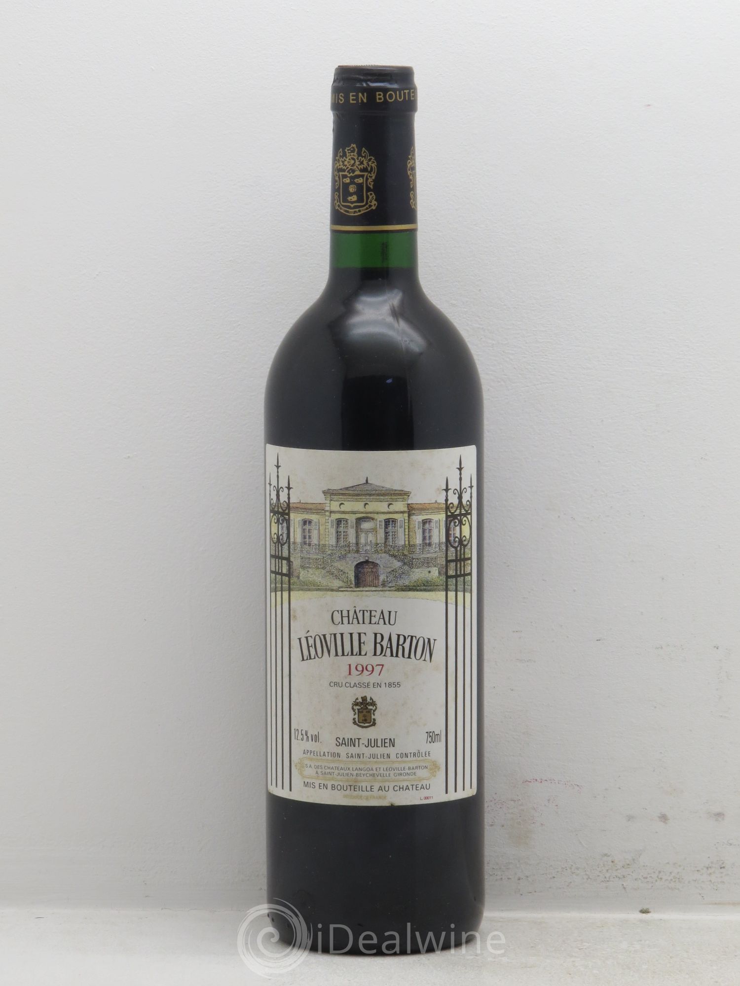 Château Léoville Barton 2ème Grand Cru Classé 1997 - Lot de 1 bouteille - 0