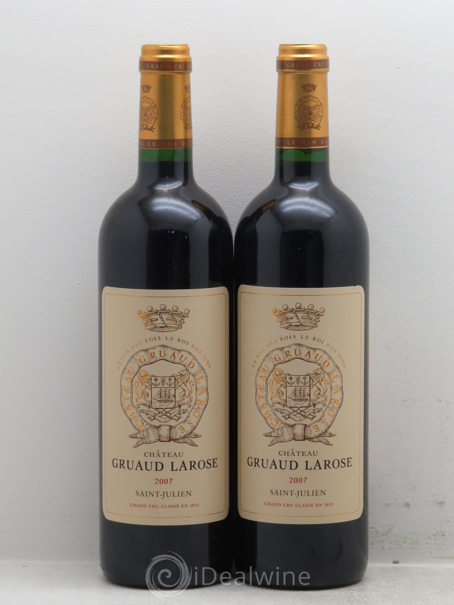 Château Gruaud Larose 2ème Grand Cru Classé 2007 - Lot de 2 bouteilles - 0
