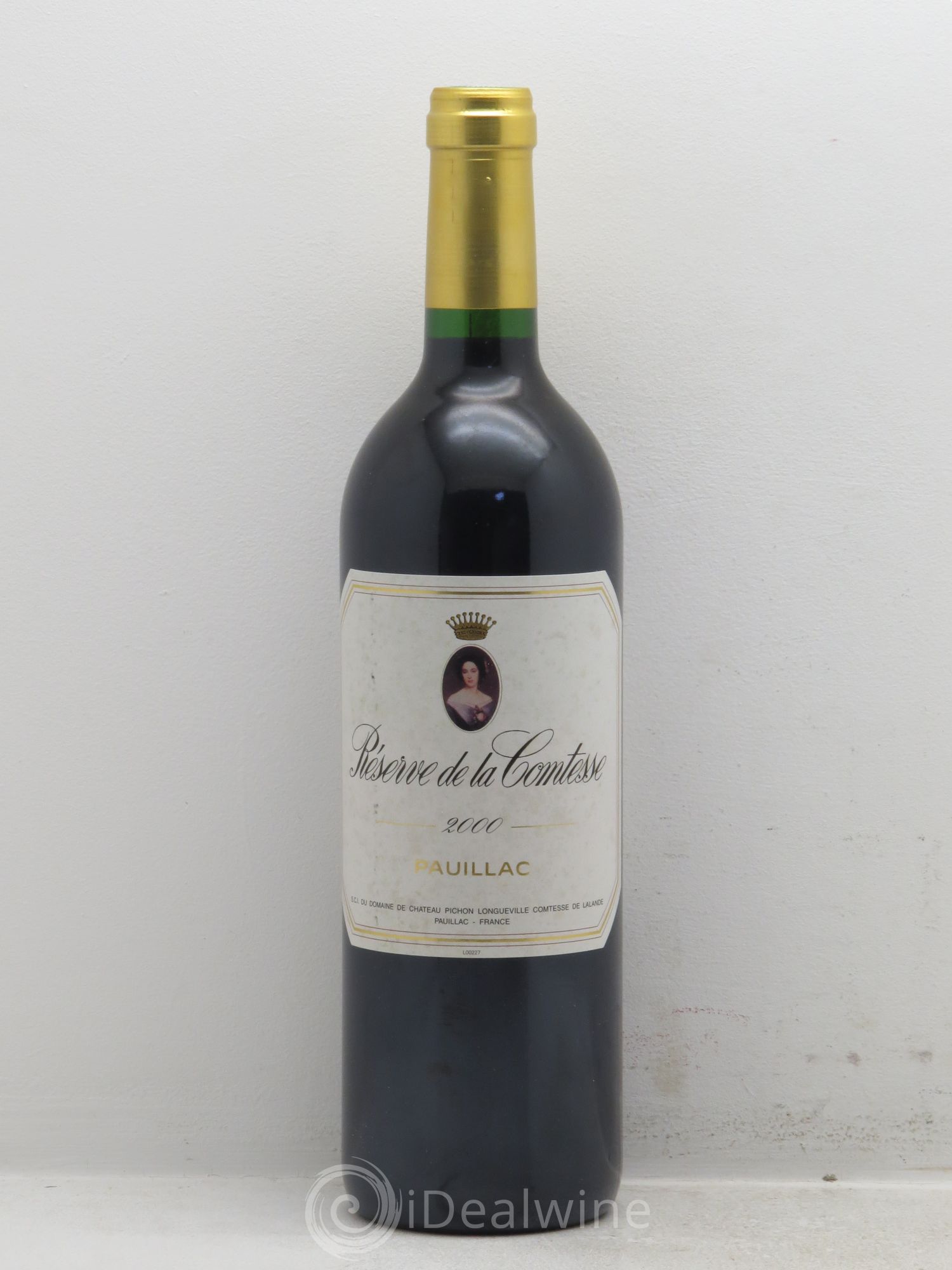 Réserve de la Comtesse Second Vin 2000 - Lot de 1 bouteille - 0