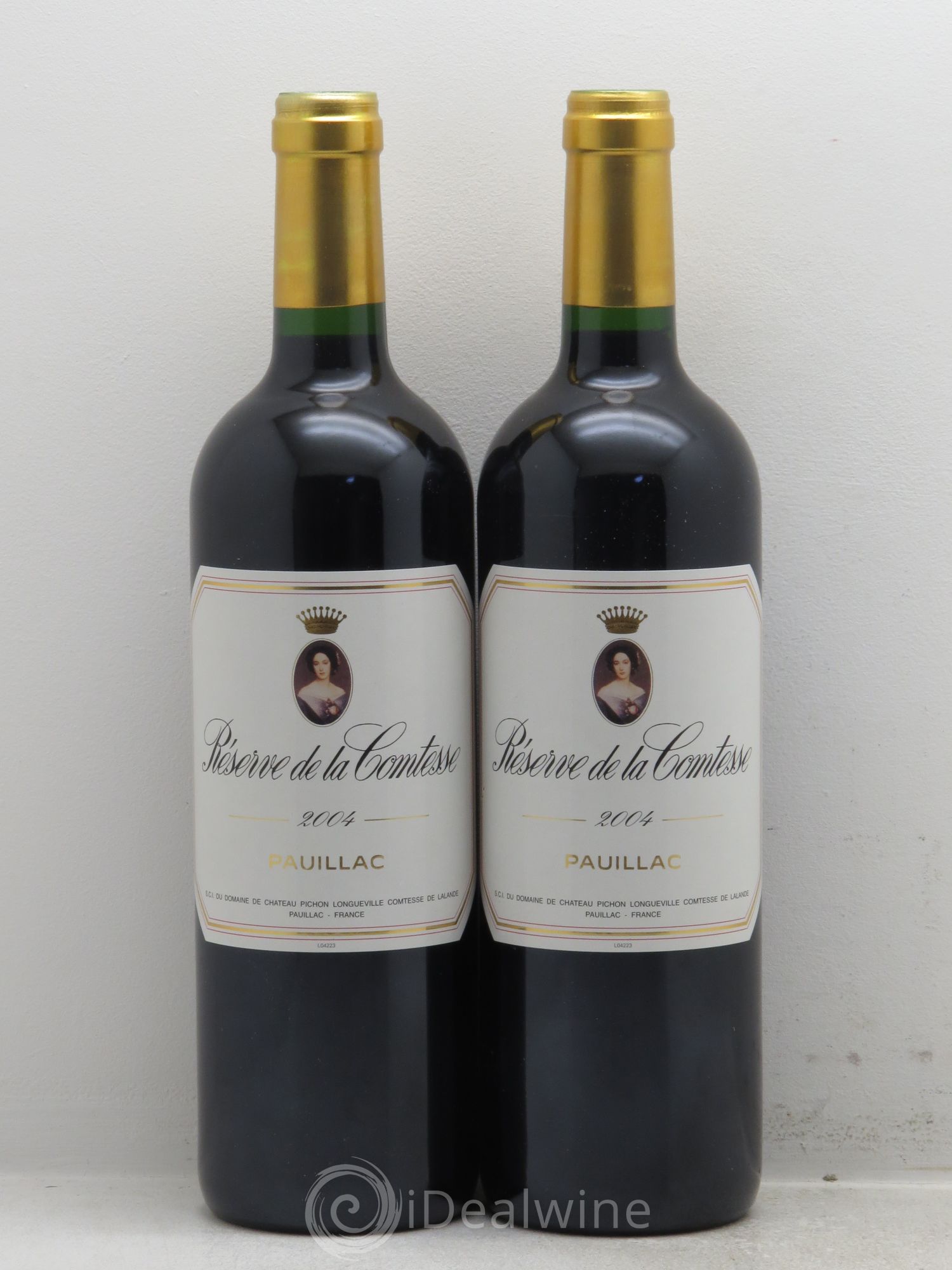 Réserve de la Comtesse Second Vin 2004 - Lot de 2 bouteilles - 0