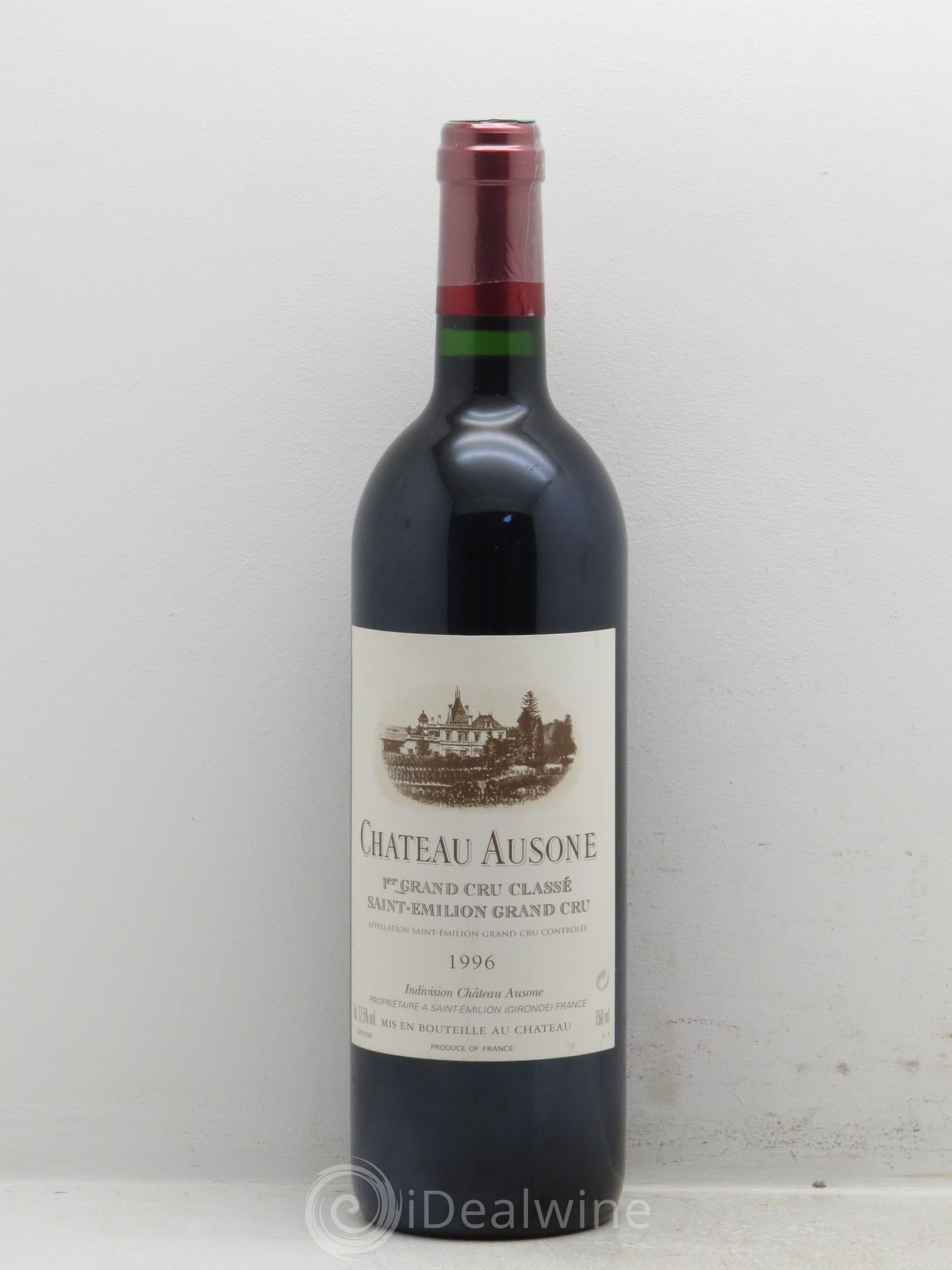 Château Ausone 1er Grand Cru Classé A 1996 - Lot de 1 bouteille - 0