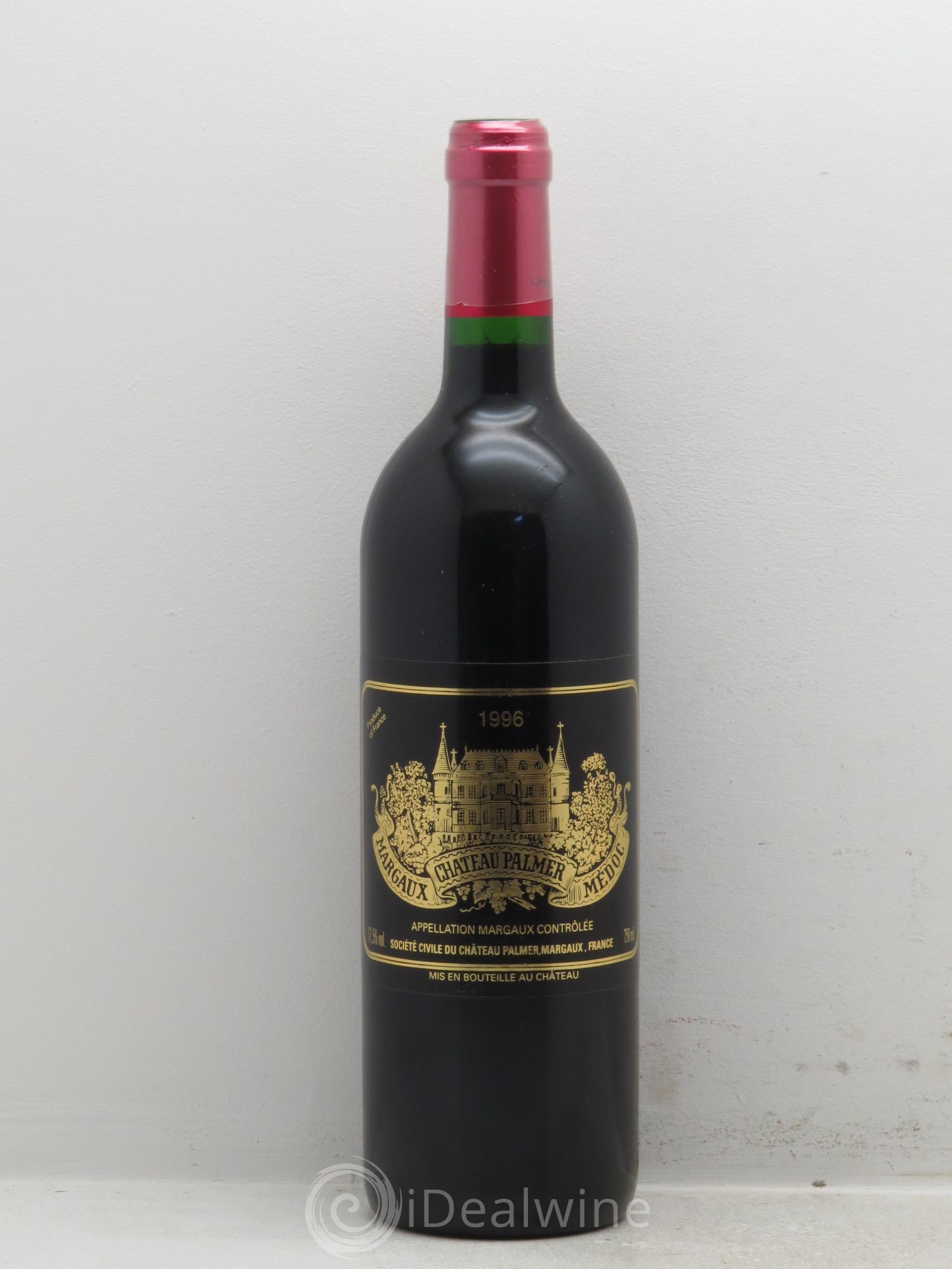 Château Palmer 3ème Grand Cru Classé 1996 - Lot de 1 bouteille - 0