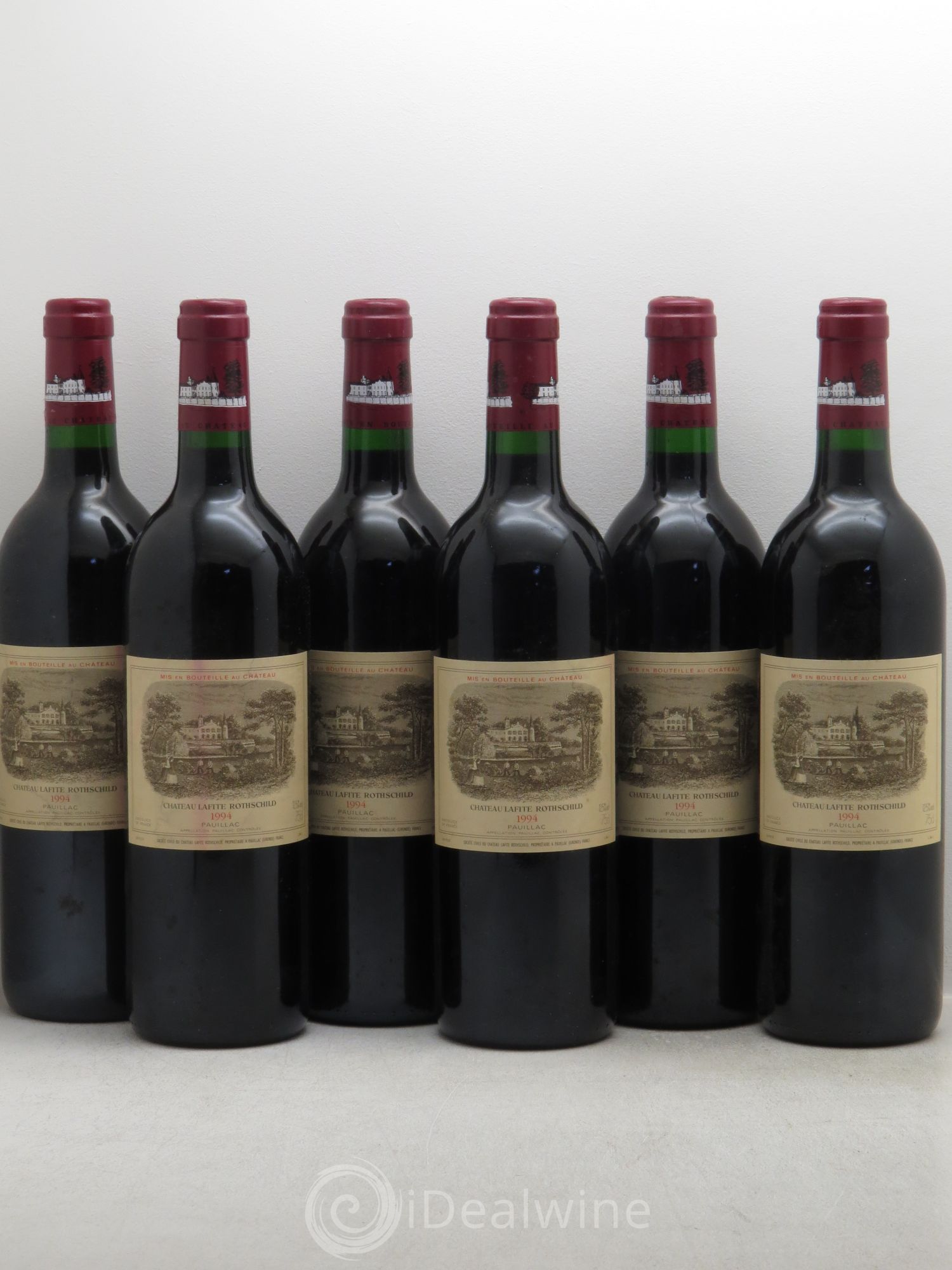Château Lafite Rothschild 1er Grand Cru Classé 1994 - Lot de 6 bouteilles - 0