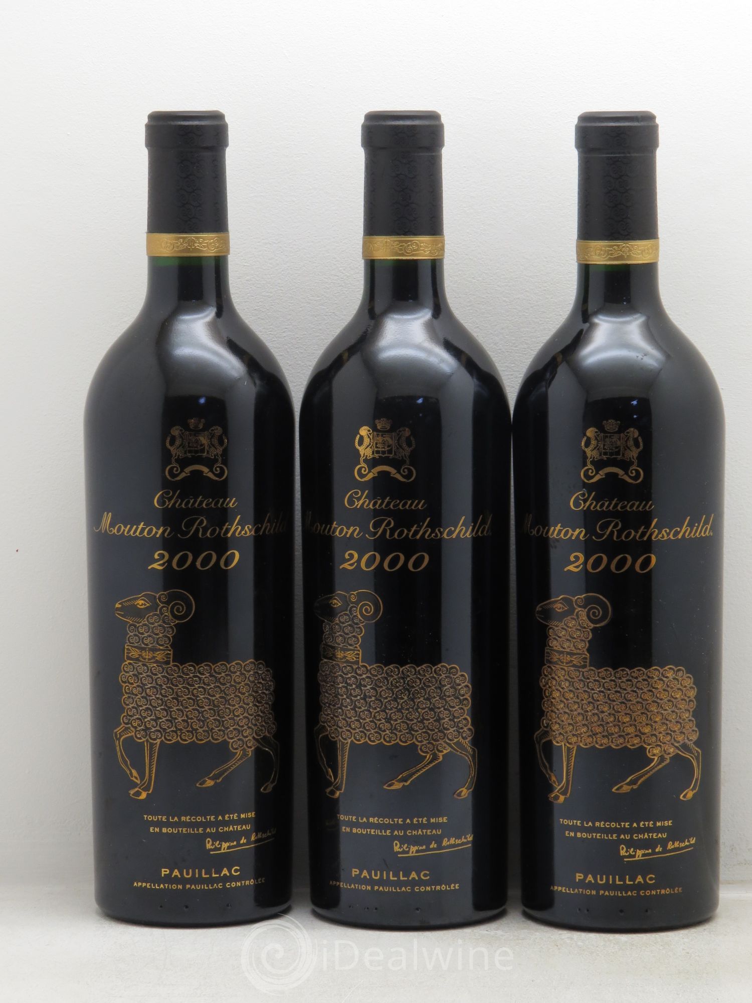 Château Mouton Rothschild 1er Grand Cru Classé 2000 - Lot de 6 bouteilles - 2