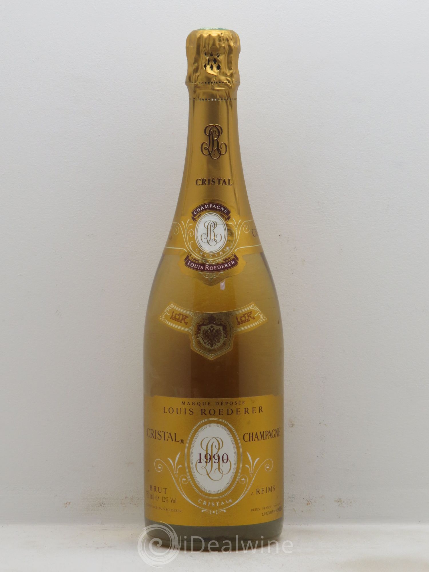 Cristal Louis Roederer 1990 - Lot de 1 bouteille - 0