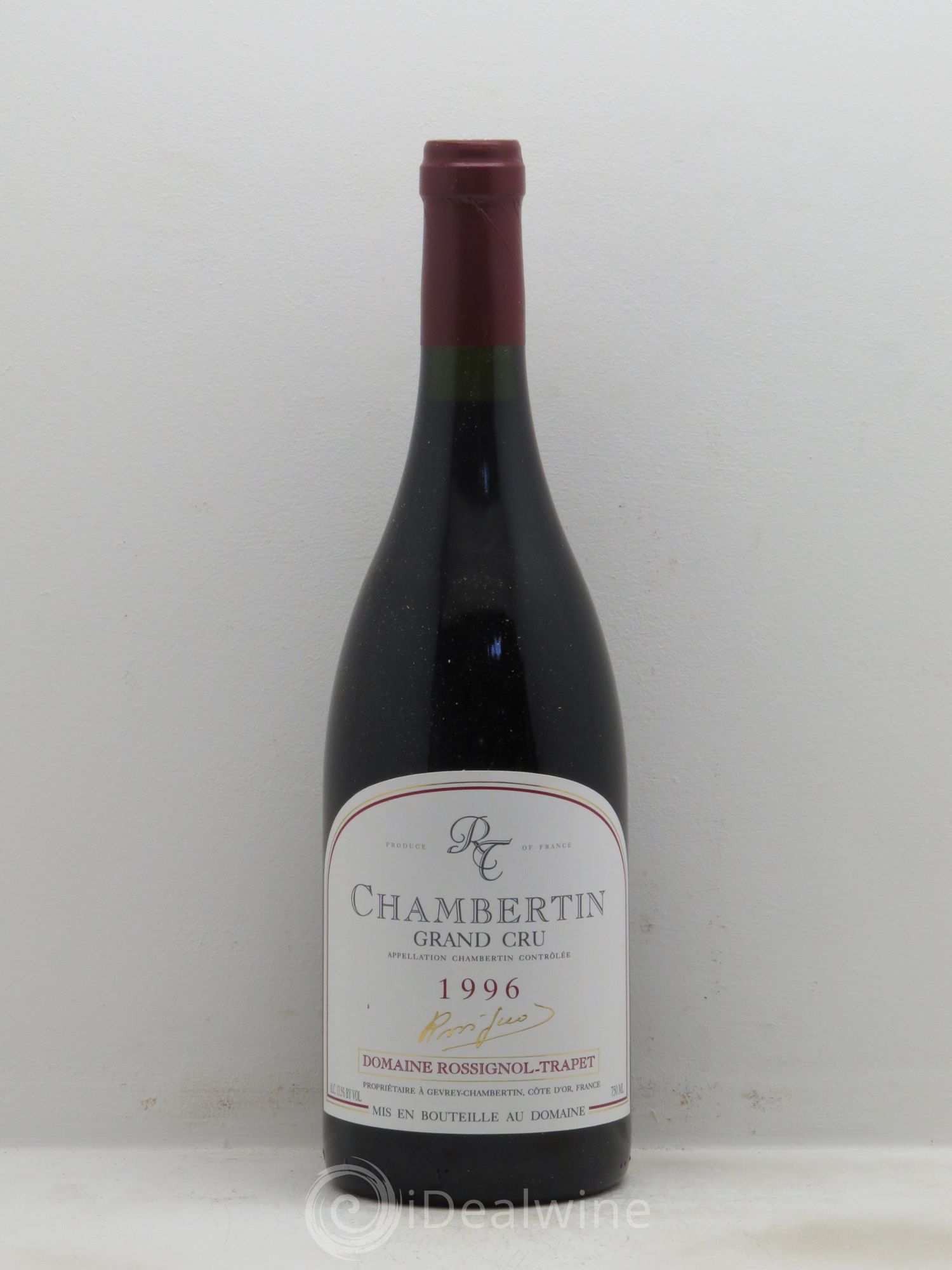 Chambertin Grand Cru Rossignol-Trapet (Domaine) 1996 - Lot de 6 bouteilles - 0
