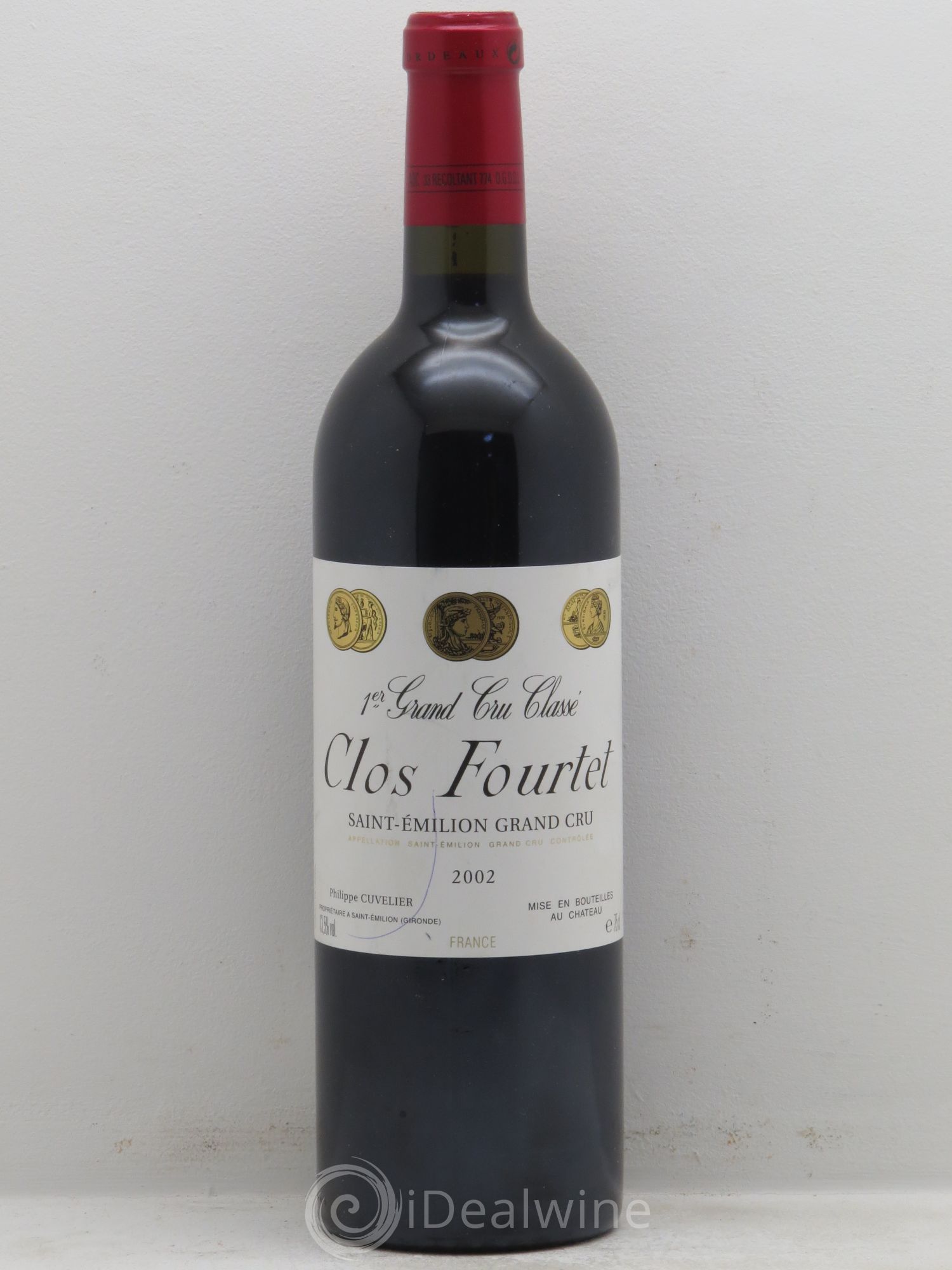 Clos Fourtet 1er Grand Cru Classé B 2002 - Lot de 6 bouteilles - 0