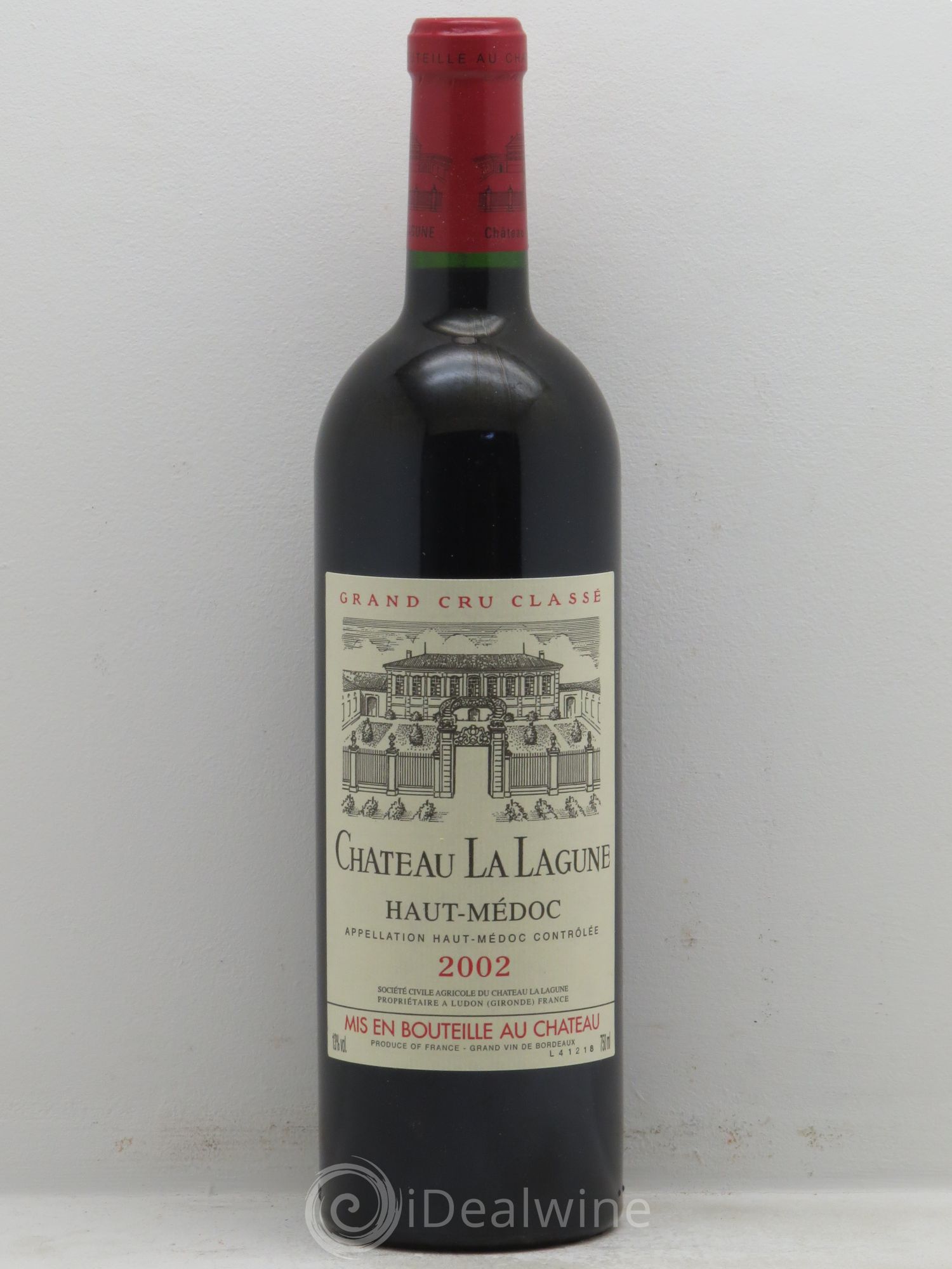 Château la Lagune 3ème Grand Cru Classé 2002 - Lot de 12 bouteilles - 0