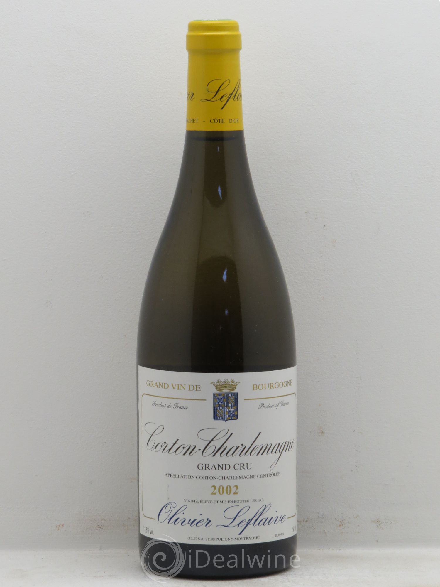 Corton-Charlemagne Grand Cru 2002 - Lot de 6 bouteilles - 0