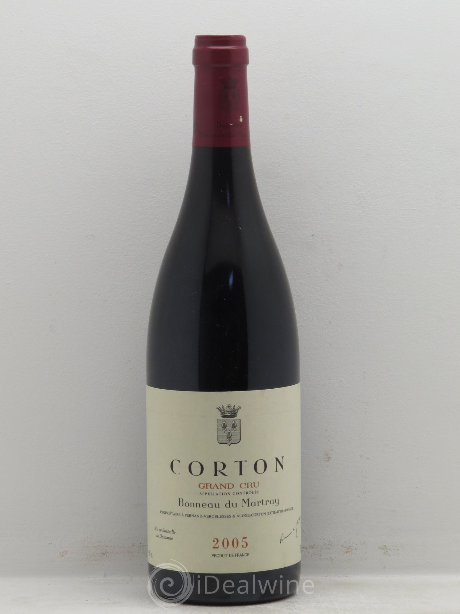 Corton Grand Cru Bonneau du Martray (Domaine) 2005 - Lot de 1 bouteille - 0