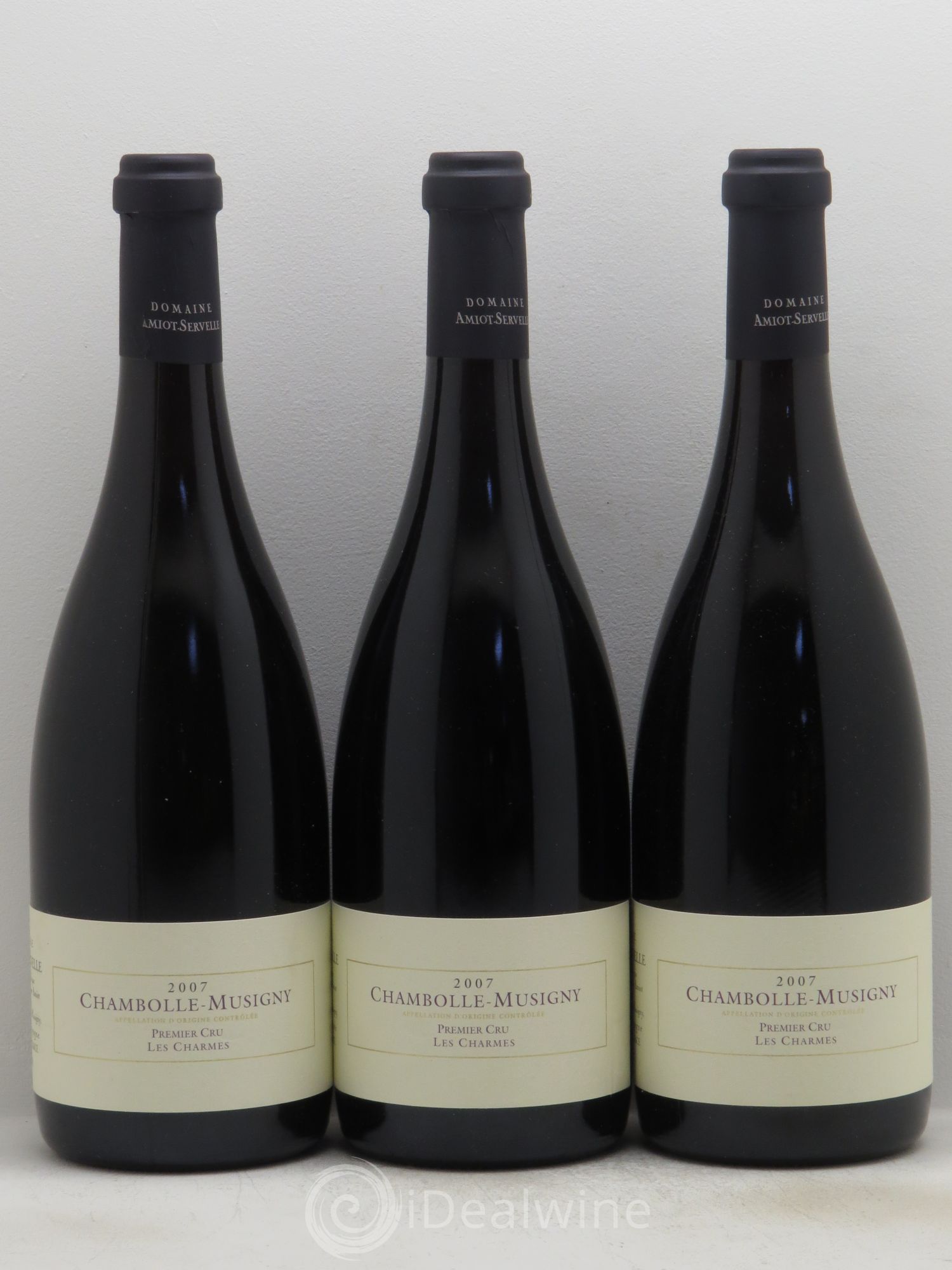 Chambolle-Musigny 1er Cru 2007 - Lot de 3 bouteilles - 0