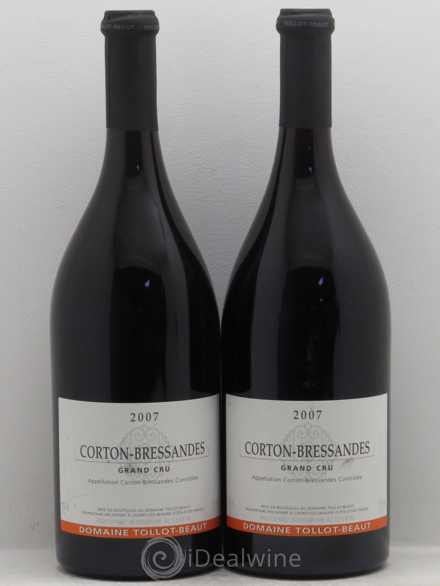 Corton Grand Cru 2007 - Lot de 2 bouteilles - 0