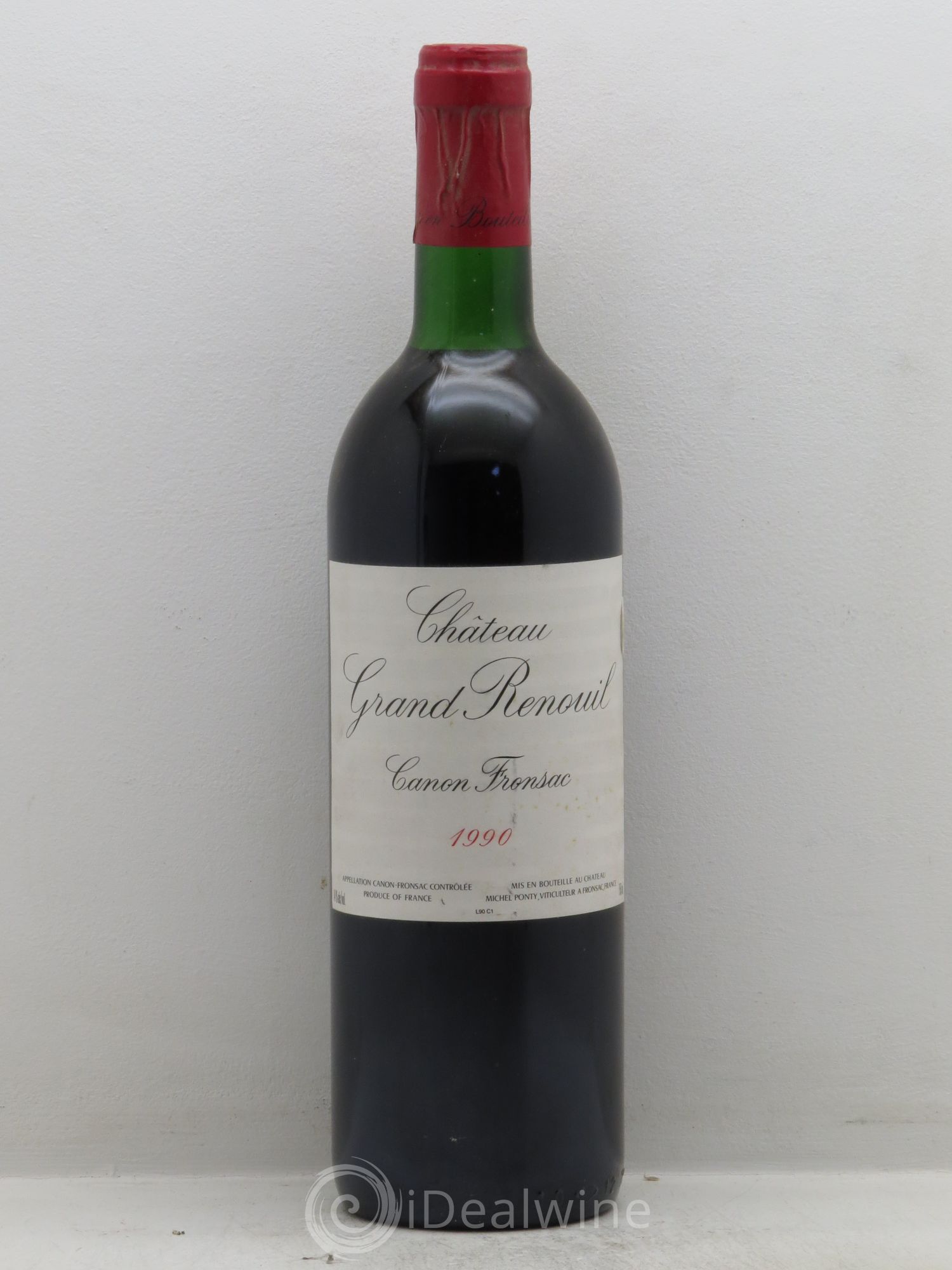 Canon-Fronsac Grand Renouil 1990 - Posten von 6 Flaschen - 0