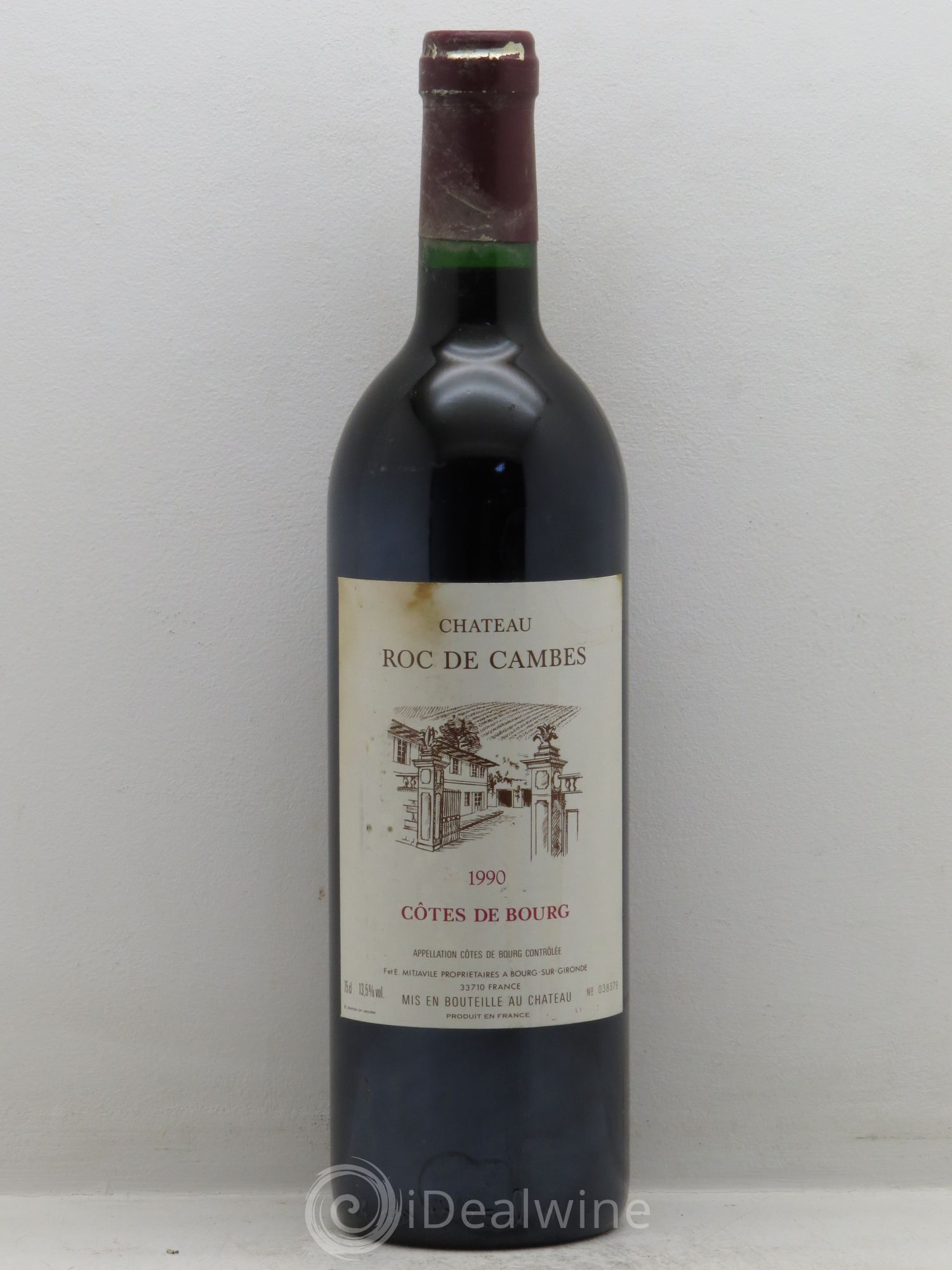 Roc de Cambes 1990 - Lot de 6 bouteilles - 0