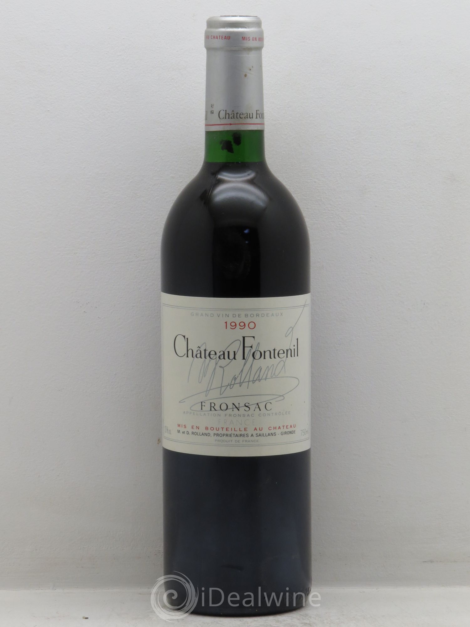 Château Fontenil 1990 - Lot de 6 bouteilles - 0
