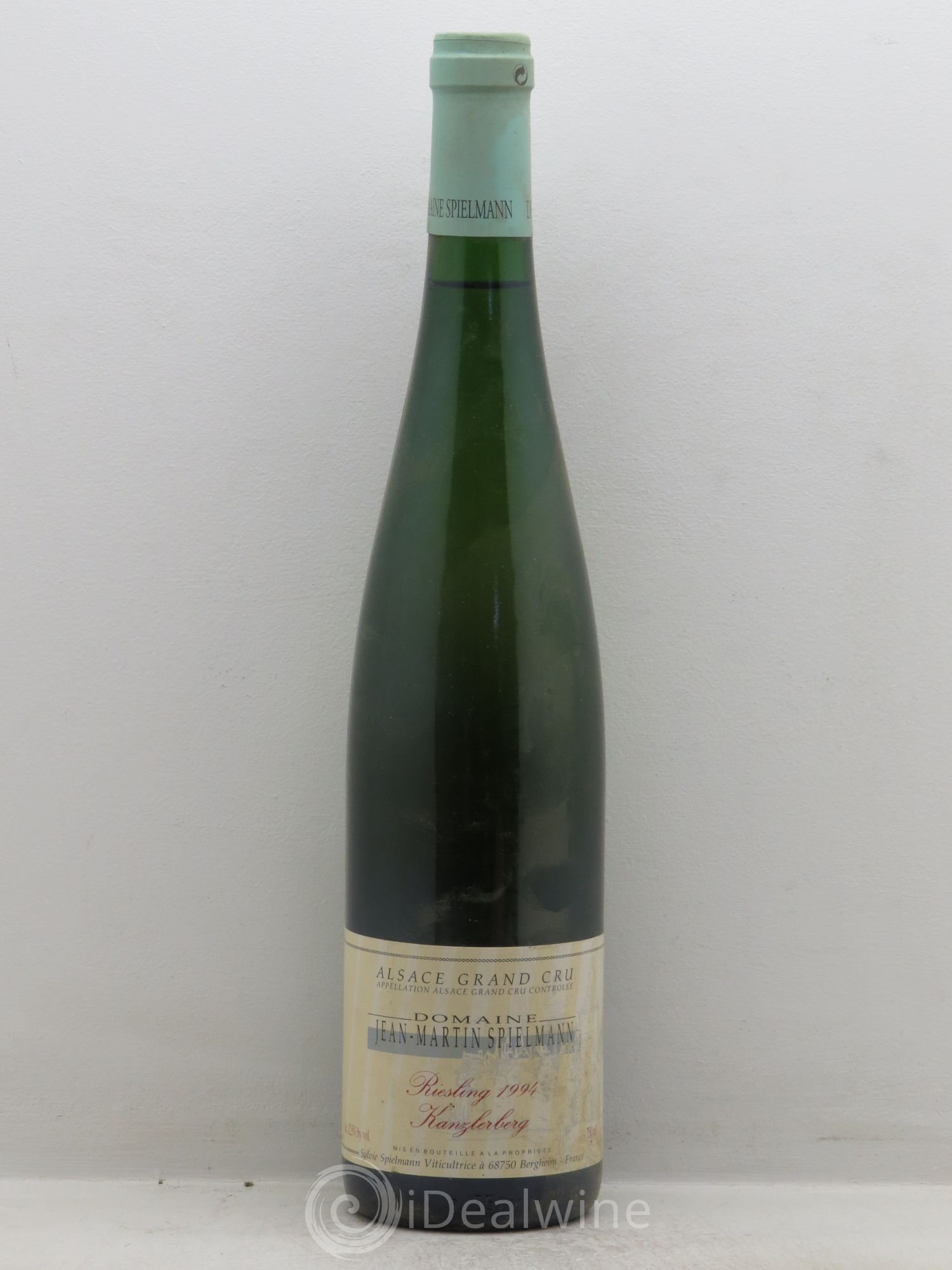 Riesling Grand Cru Kanzlergerg JM Spielmann 1994 - Posten von 1 Flasche - 0