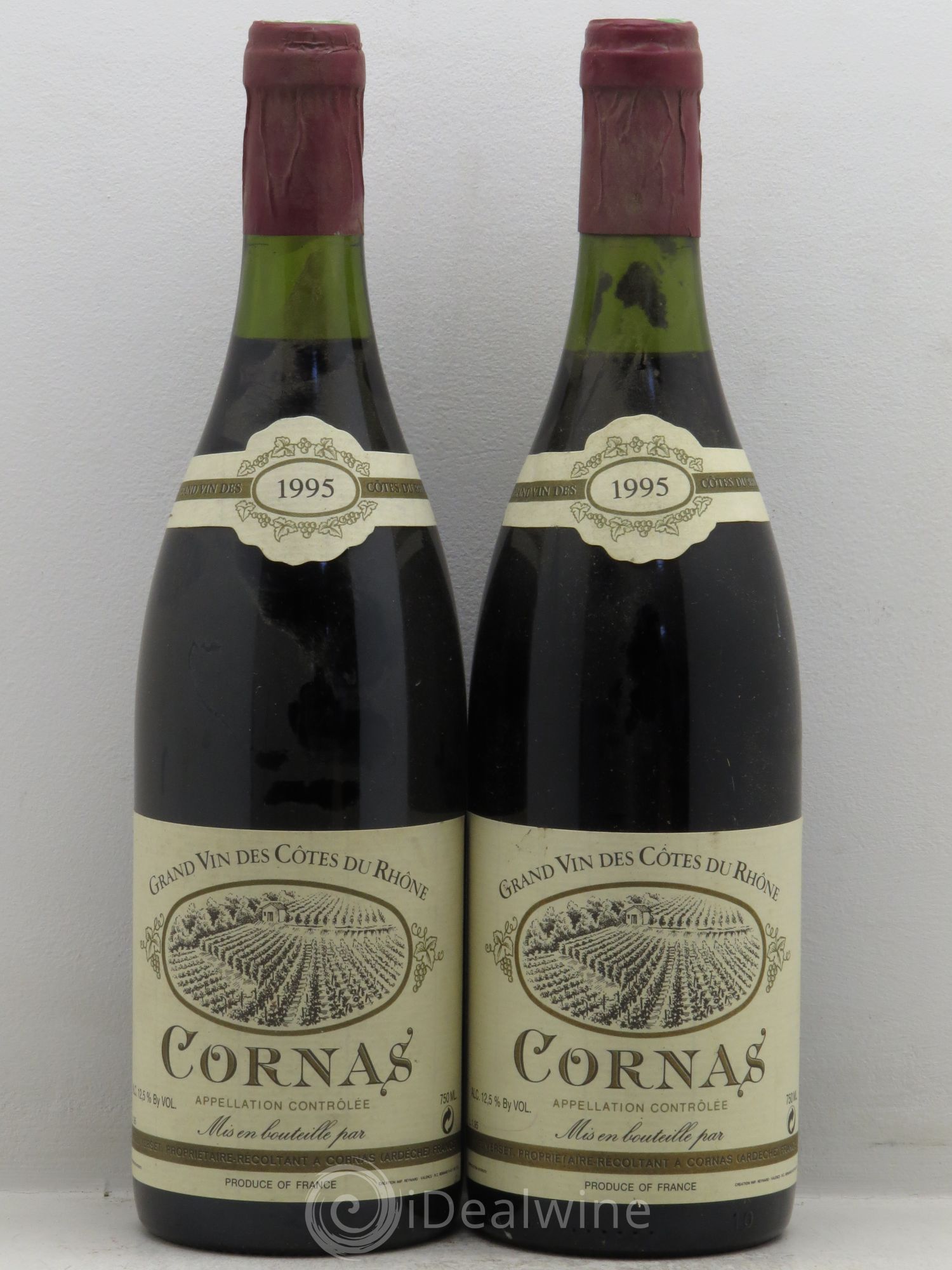 Cornas Noel 1995 - Lot de 2 bouteilles - 0