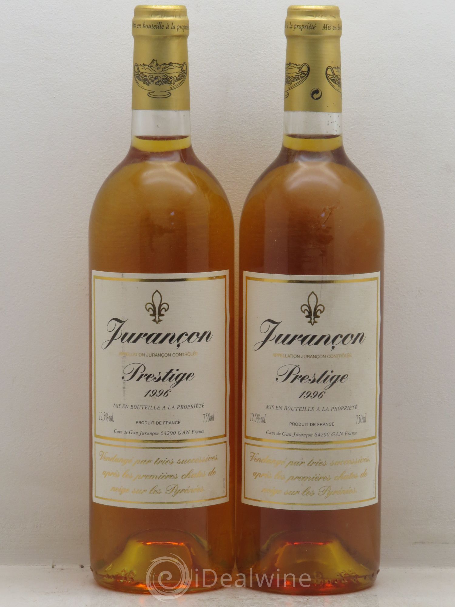Jurançon Prestige 1996 - Lotto di 2 bottiglie - 0