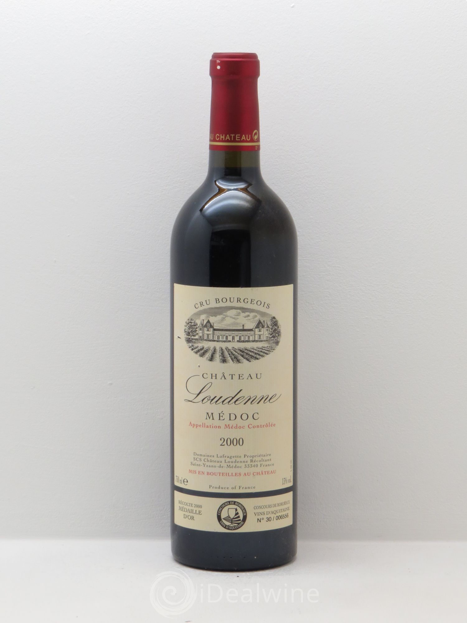 Château Loudenne Cru Bourgeois 2000 - Lot de 6 bouteilles - 0