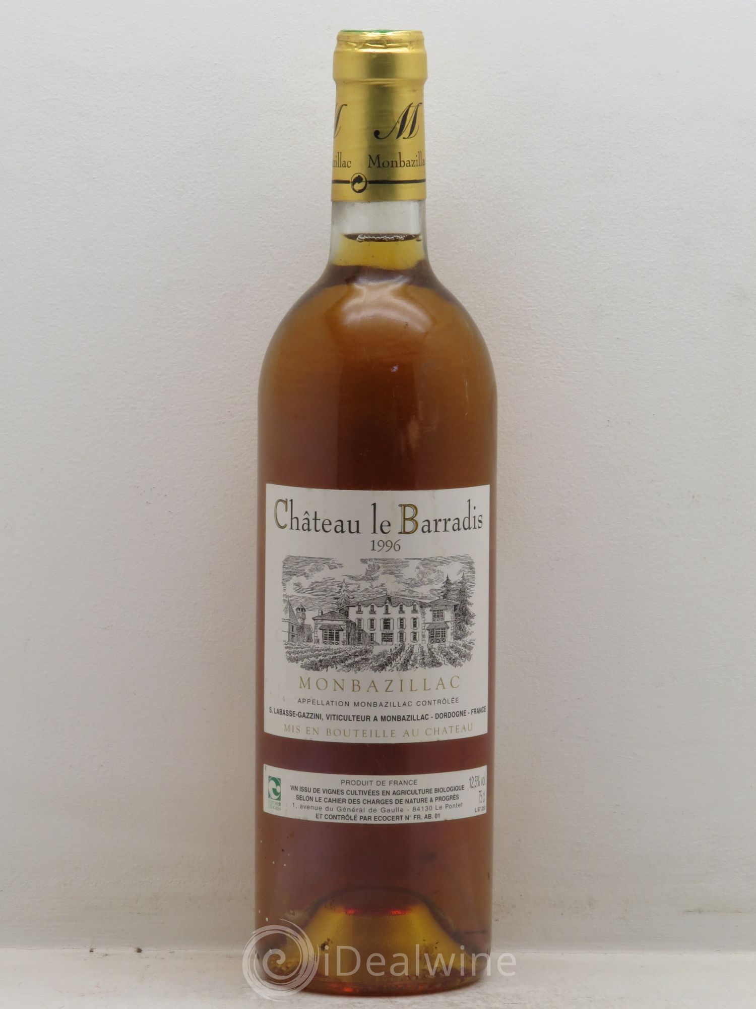 Monbazillac Le Barradis 1996 - Lotto di 1 bottiglia - 0