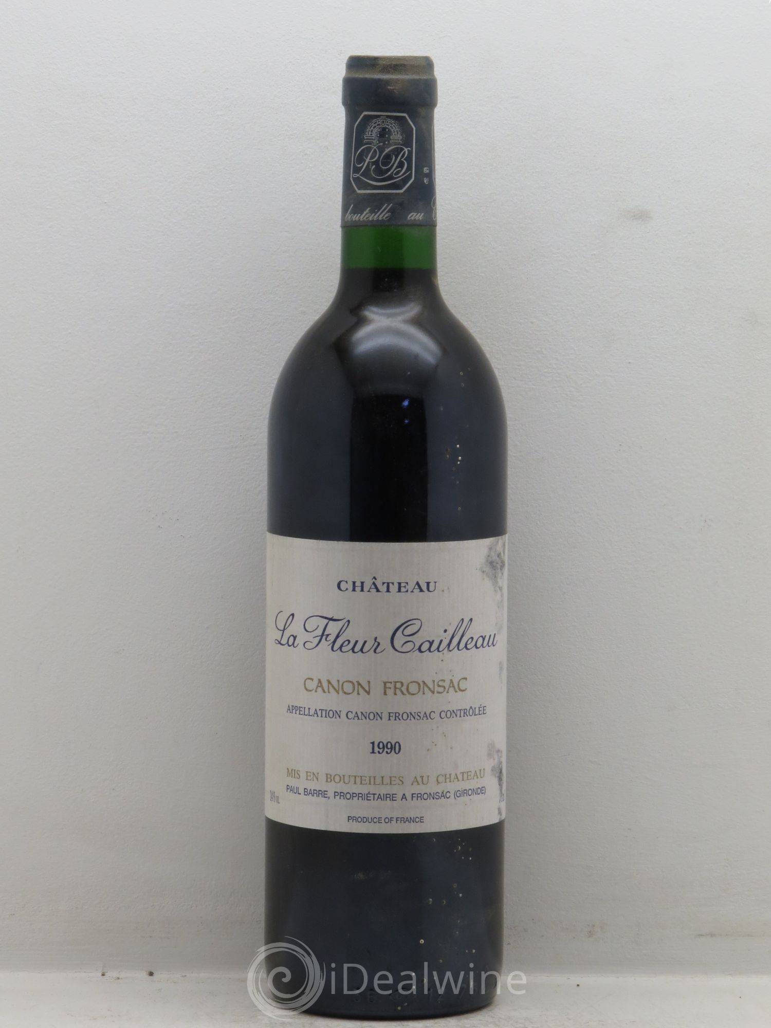 Canon-Fronsac Fleur Cailleau 1990 - Posten von 6 Flaschen - 0