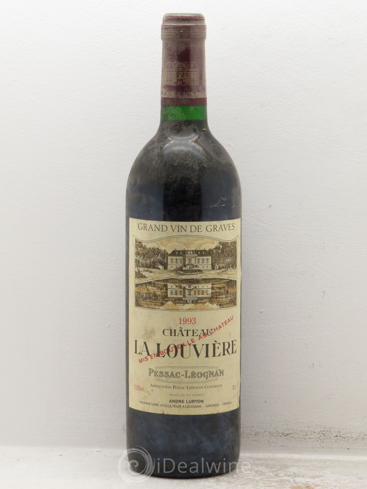 Château la Louvière 1993 - Lot de 6 bouteilles - 0