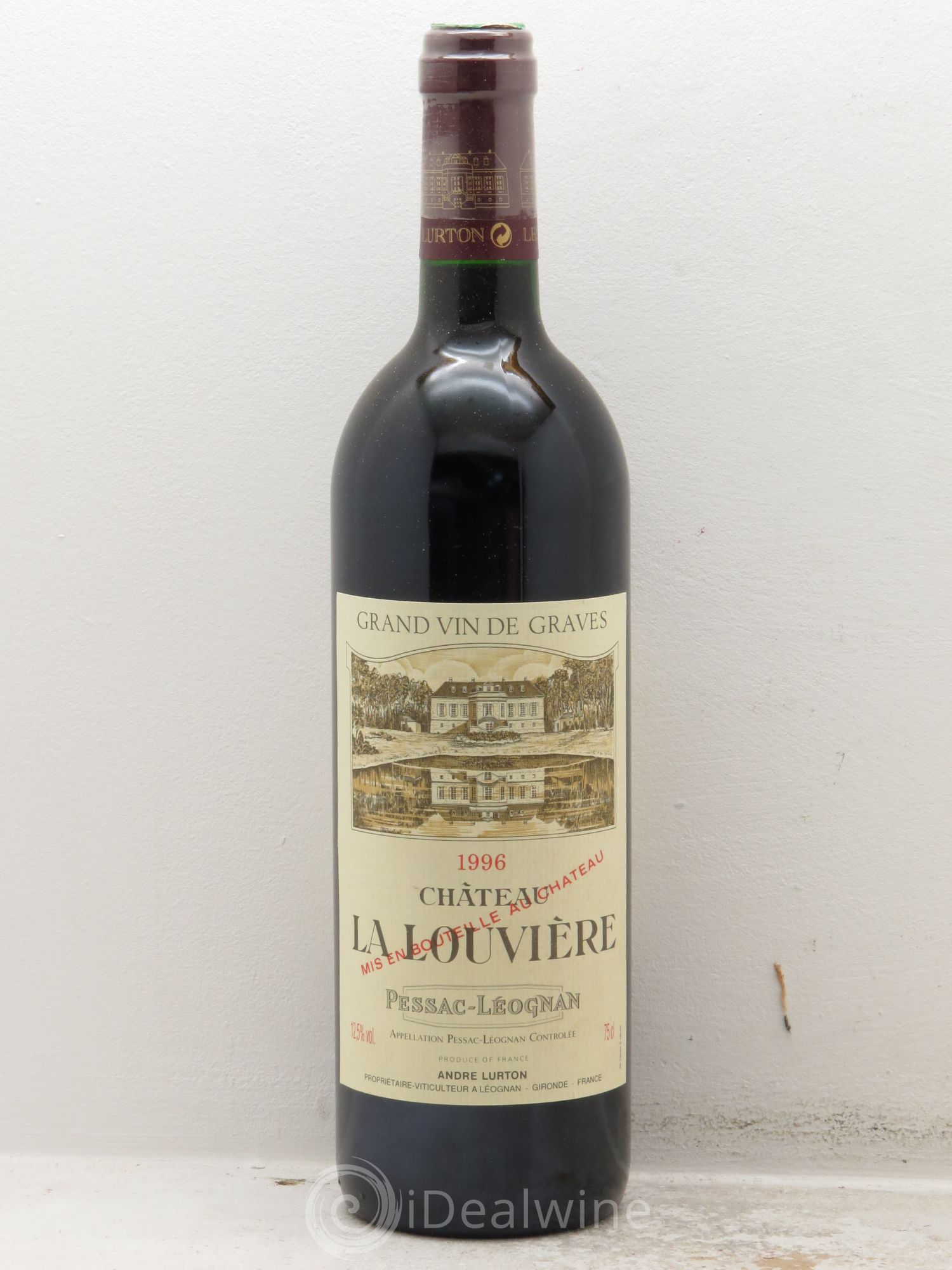 Château la Louvière 1996 - Lot de 12 bouteilles - 0