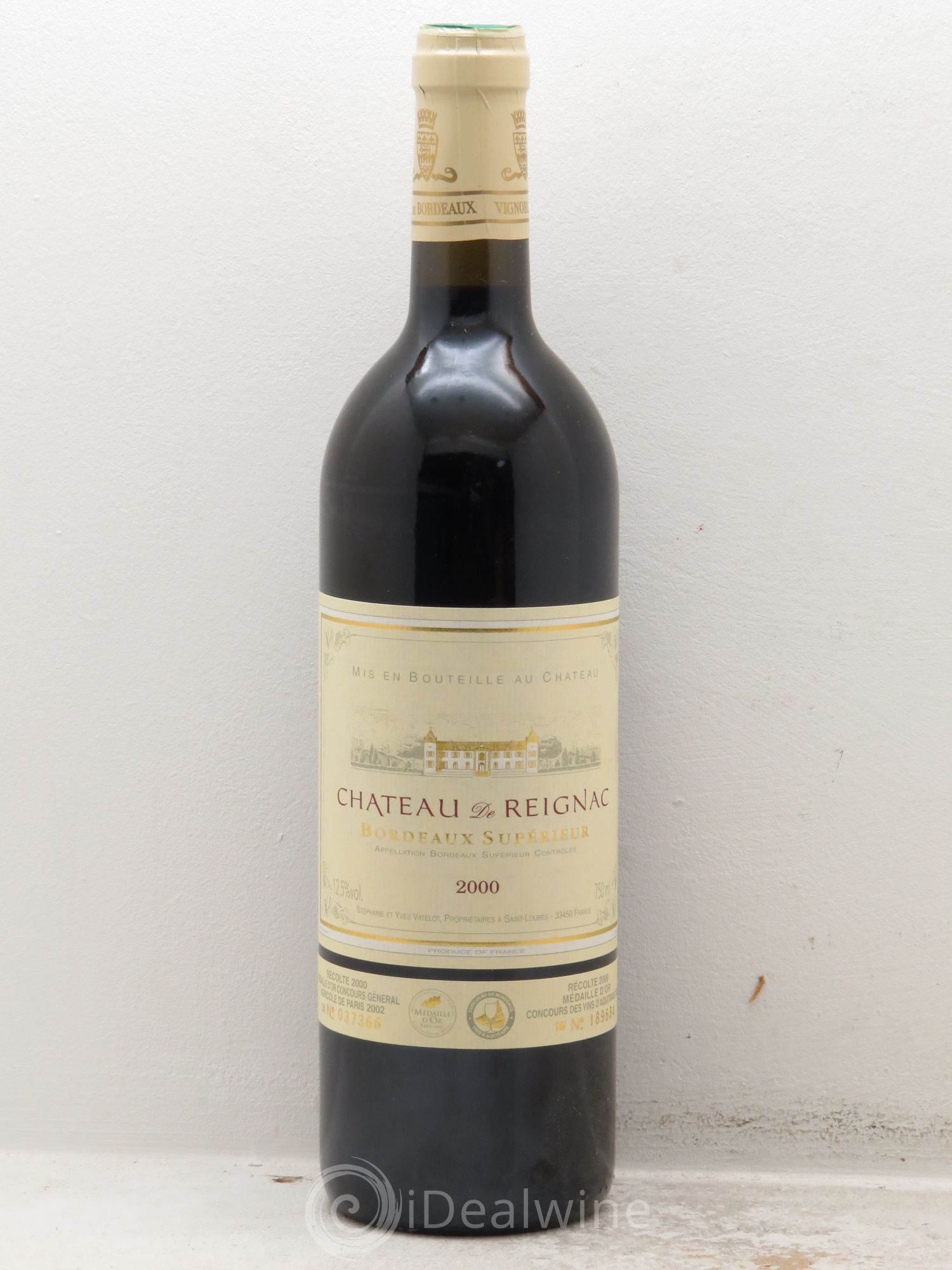 Château de Reignac Second Vin 2000 - Lot de 6 bouteilles - 0