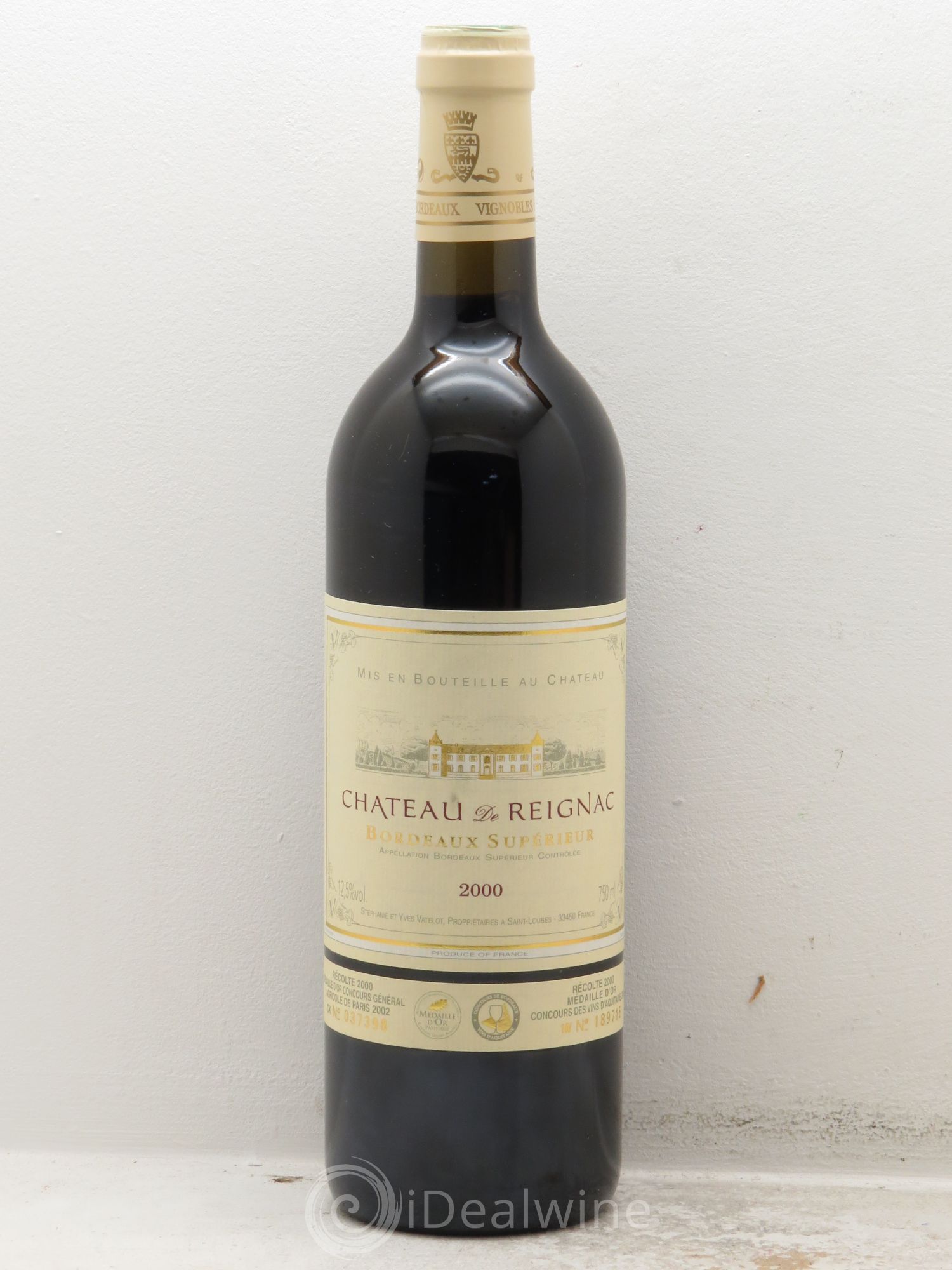 Château de Reignac Second Vin 2000 - Lot de 6 bouteilles - 0