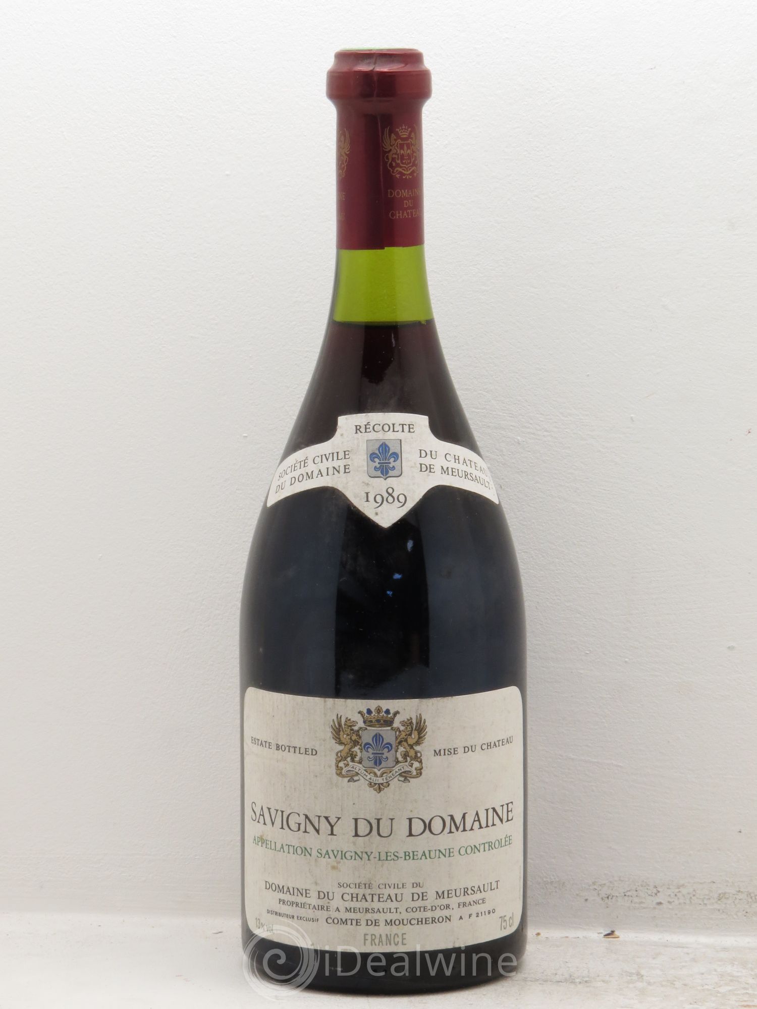 Savigny-lès-Beaune Château de Meursault Savigny du Domaine 1989 - Posten von 6 Flaschen - 0