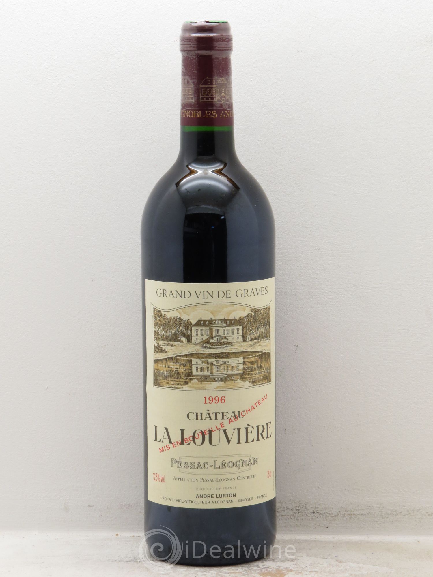 Château la Louvière 1996 - Lot de 12 bouteilles - 0