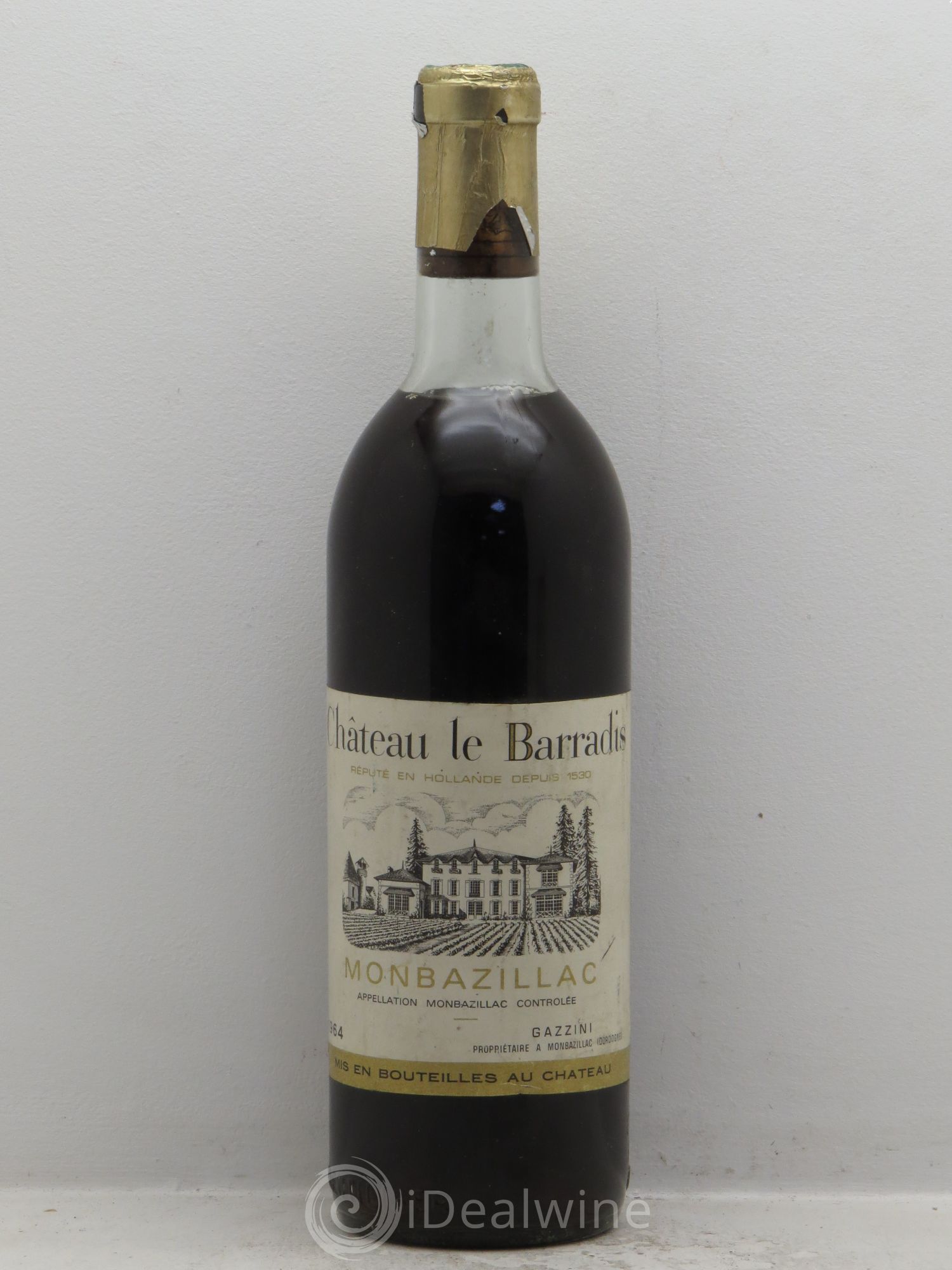 Monbazillac Château le Barradis 1964 - Lotto di 1 bottiglia - 0