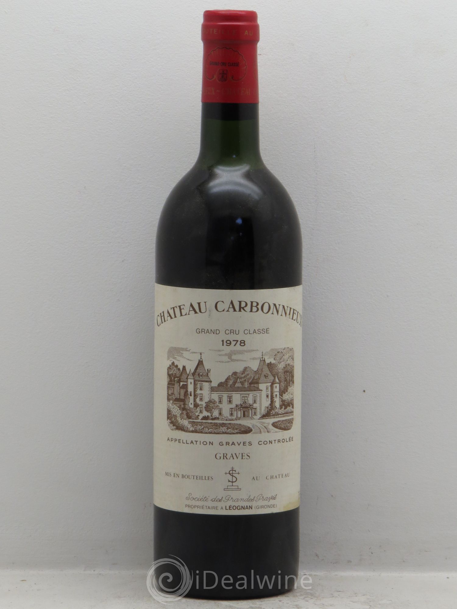Château Carbonnieux Cru Classé de Graves 1978 - Lot de 1 bouteille - 0
