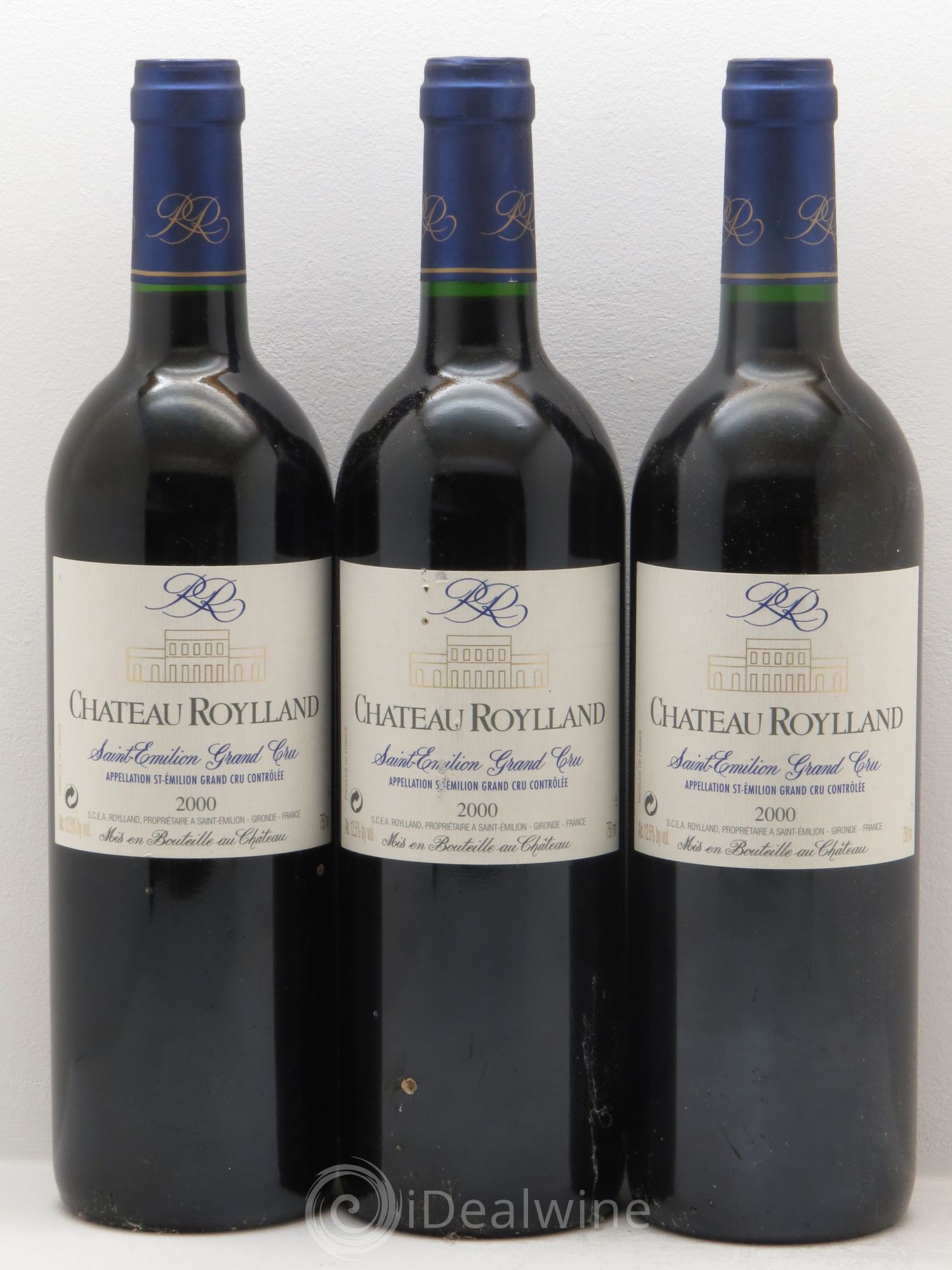 Château Roylland 2000 - Lot de 3 bouteilles - 0