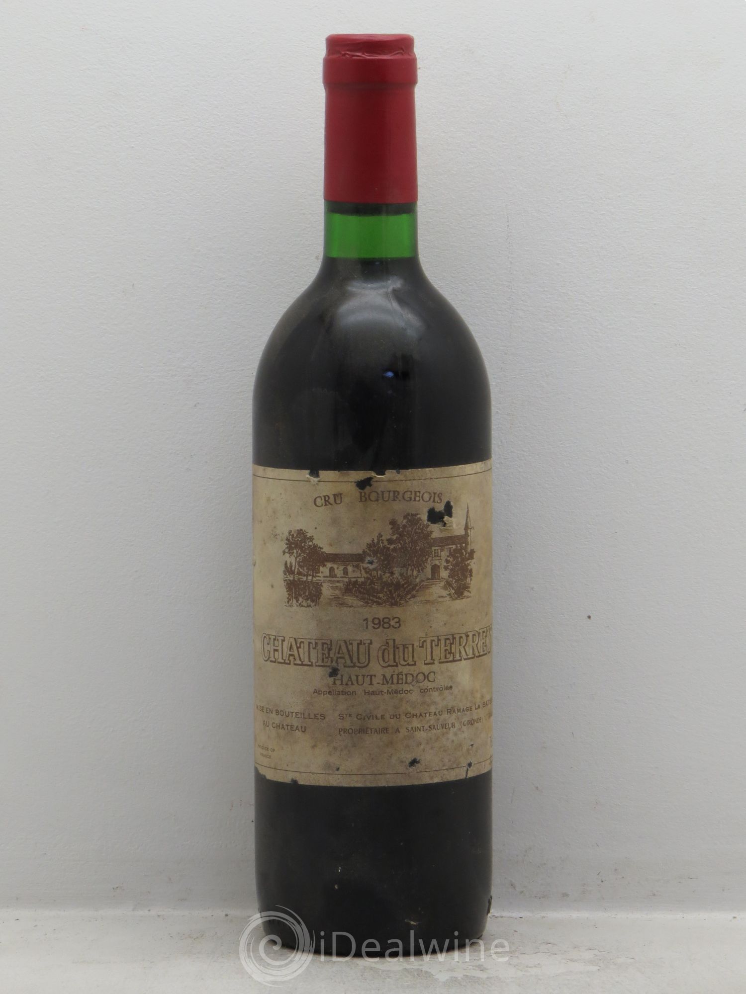 Haut Médoc Château du Terrey 1983 - Posten von 1 Flasche - 0