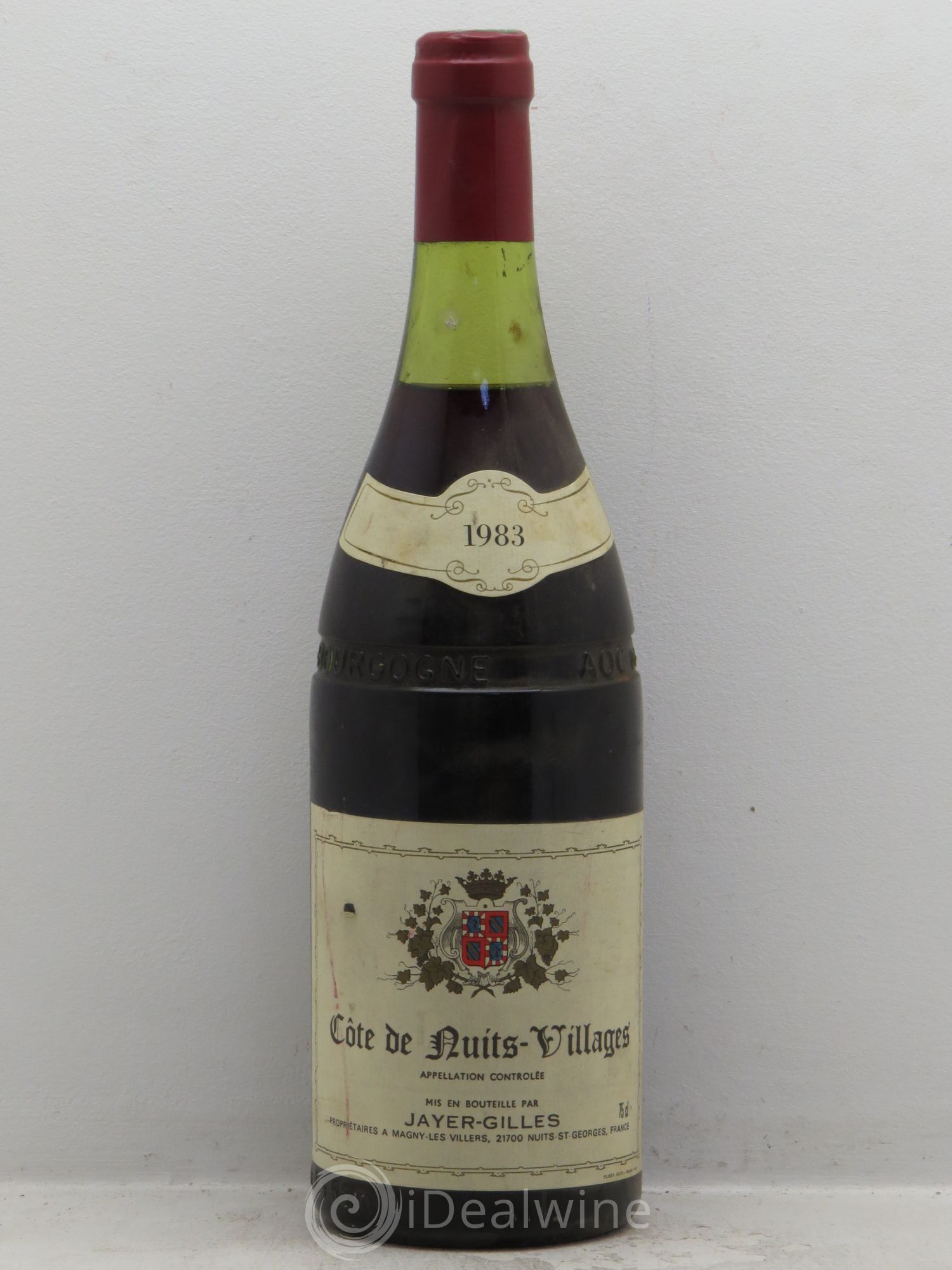 Côte de Nuits-Villages Hoffmann-Jayer (anciennement Jayer-Gilles) 1983 - Lot de 1 bouteille - 0