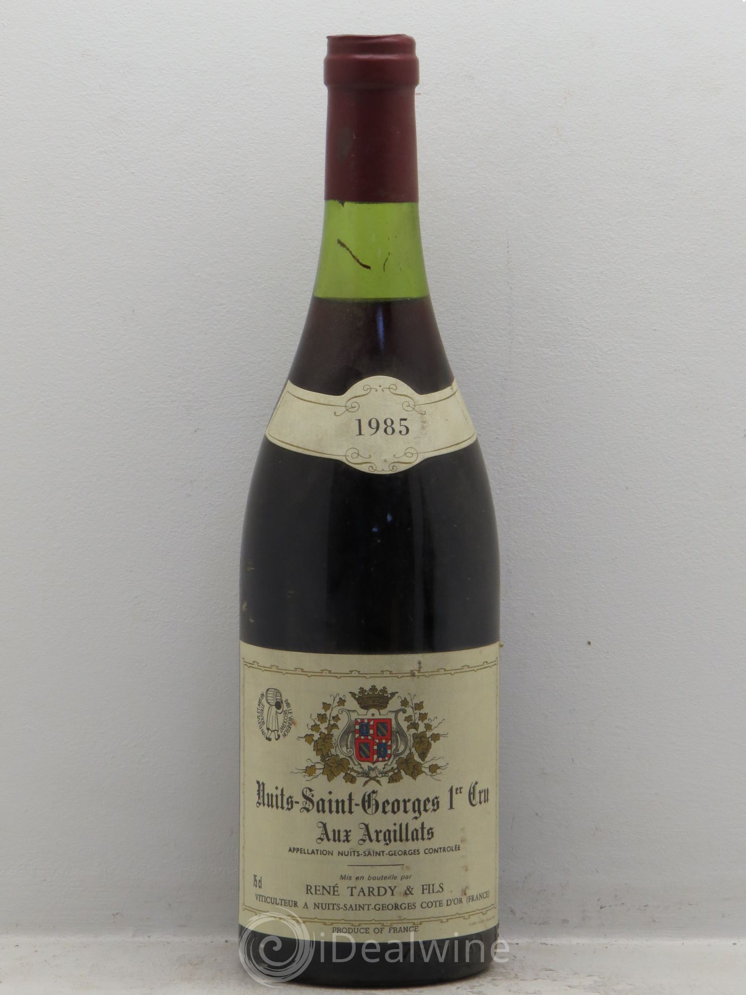 Nuits-Saint-Georges 1er Cru Aux Argillats René Tardy & fils 1985 - Lot de 1 bouteille - 0