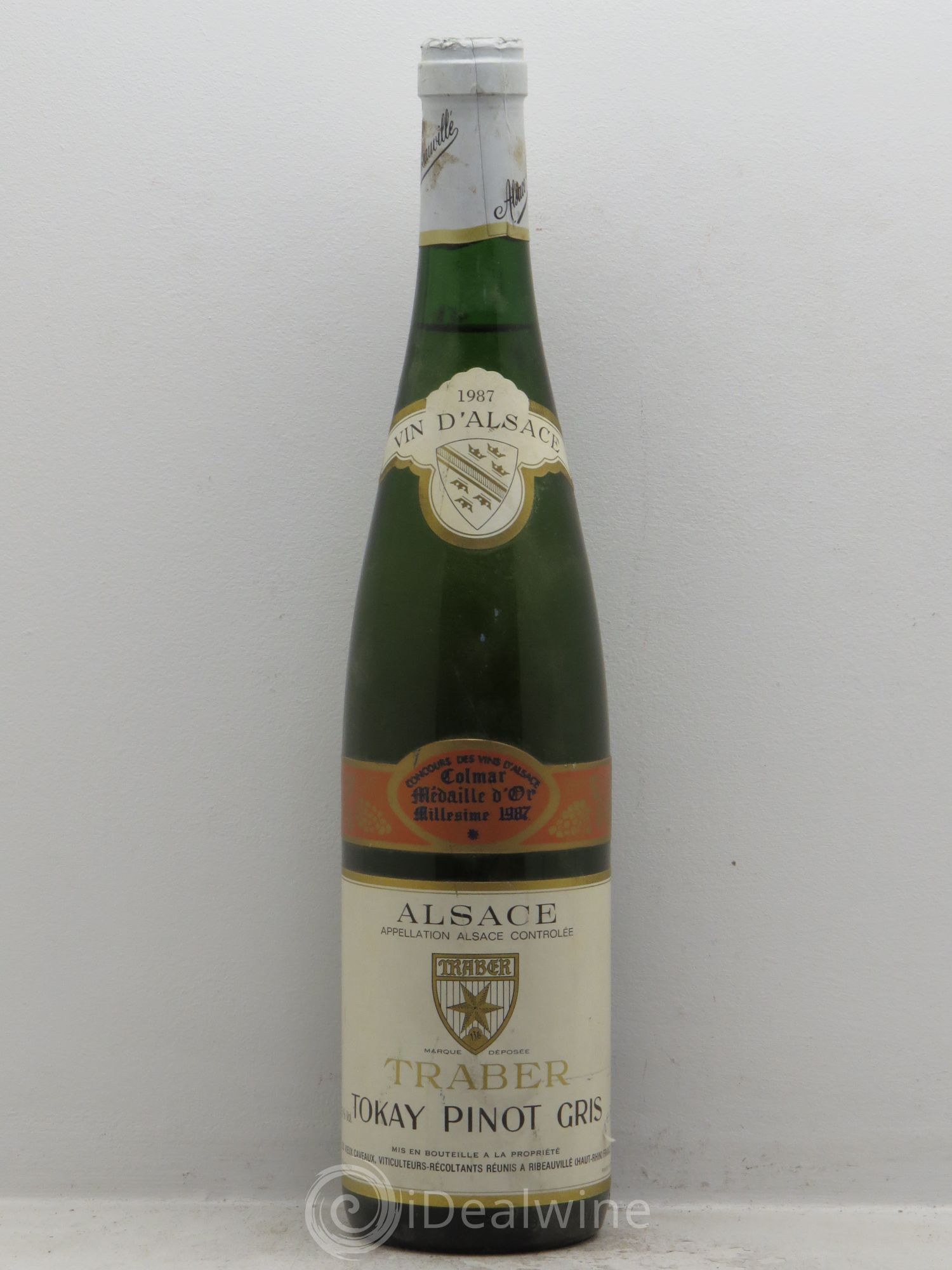 Pinot Gris Traber les vieux caveaux 1987 - Posten von 1 Flasche - 0