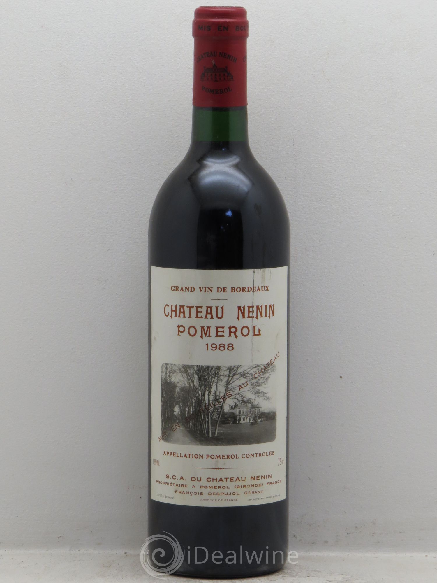 Château Nenin 1988 - Lot de 1 bouteille - 0