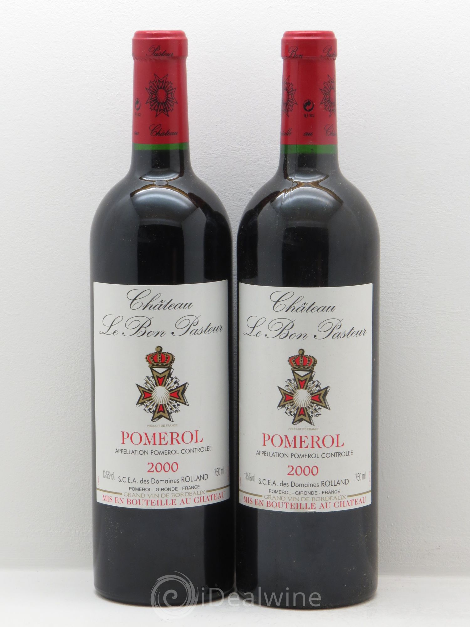Château le Bon Pasteur 2000 - Lot de 2 bouteilles - 0