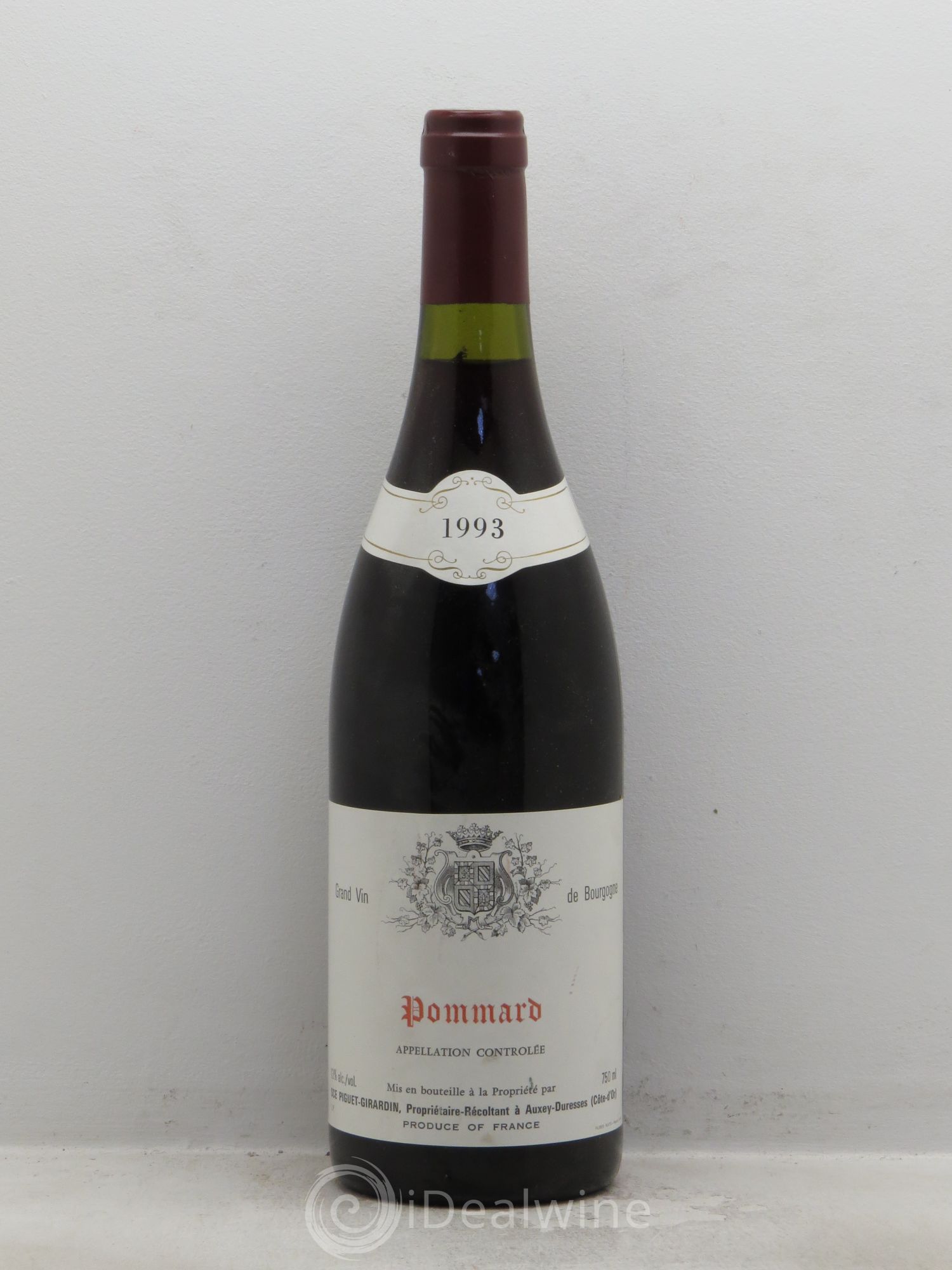 Pommard Piquet Girardin 1993 - Posten von 1 Flasche - 0