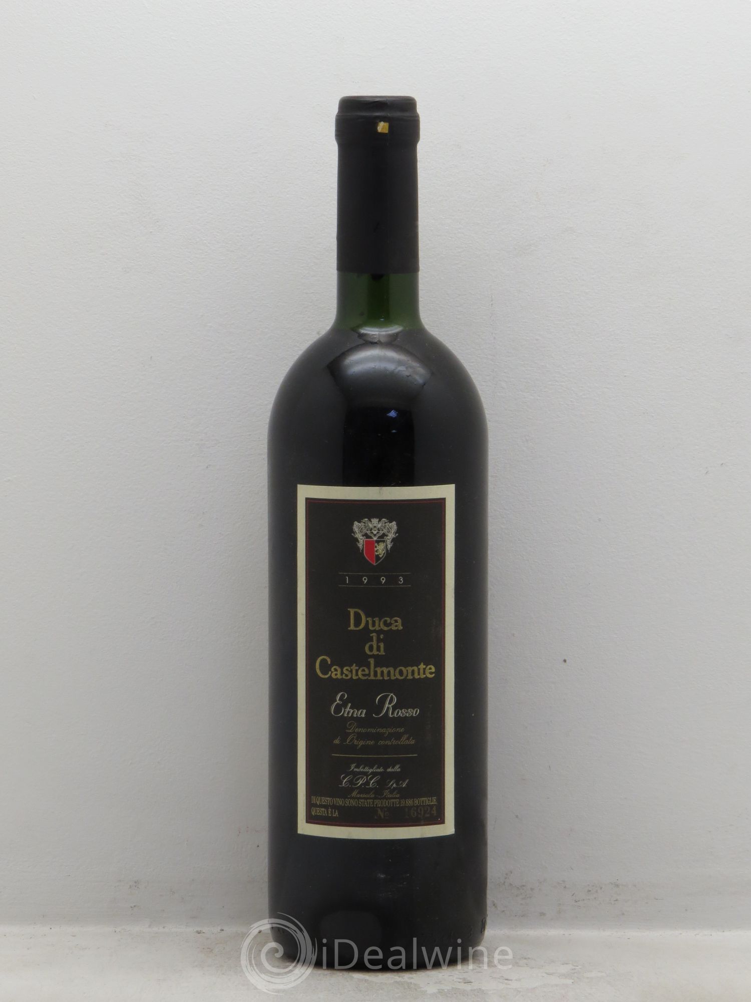 Italie Duca di Castelmonte Etna Rosso 1993 - Posten von 1 Flasche - 0