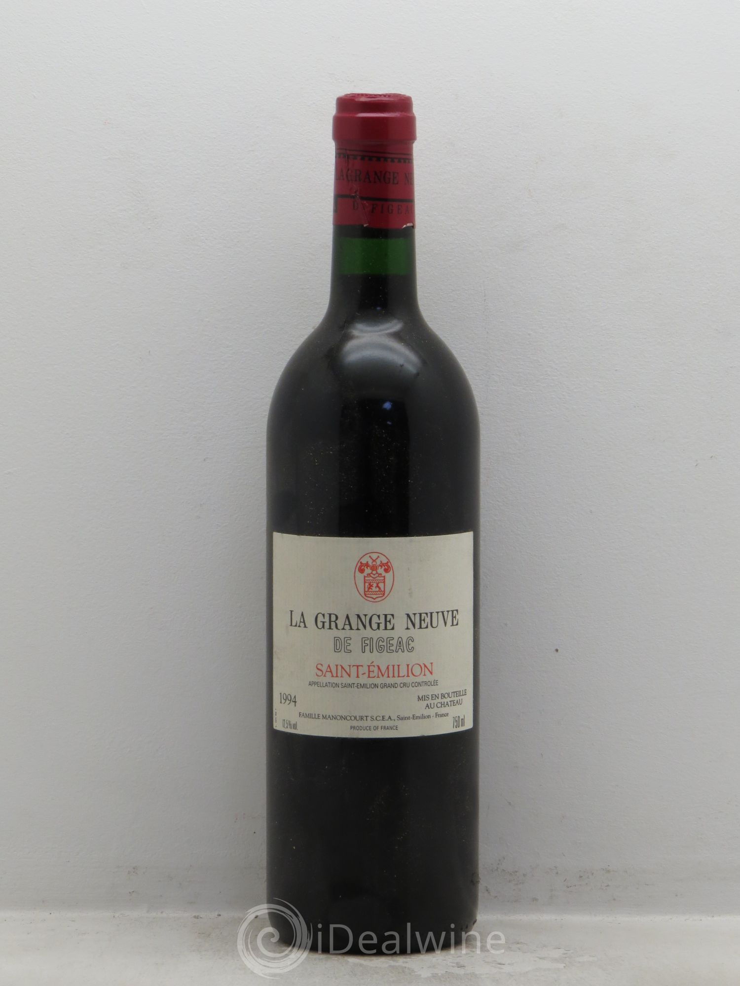 Château La Grange Neuve de Figeac 1994 - Lot de 1 bouteille - 0