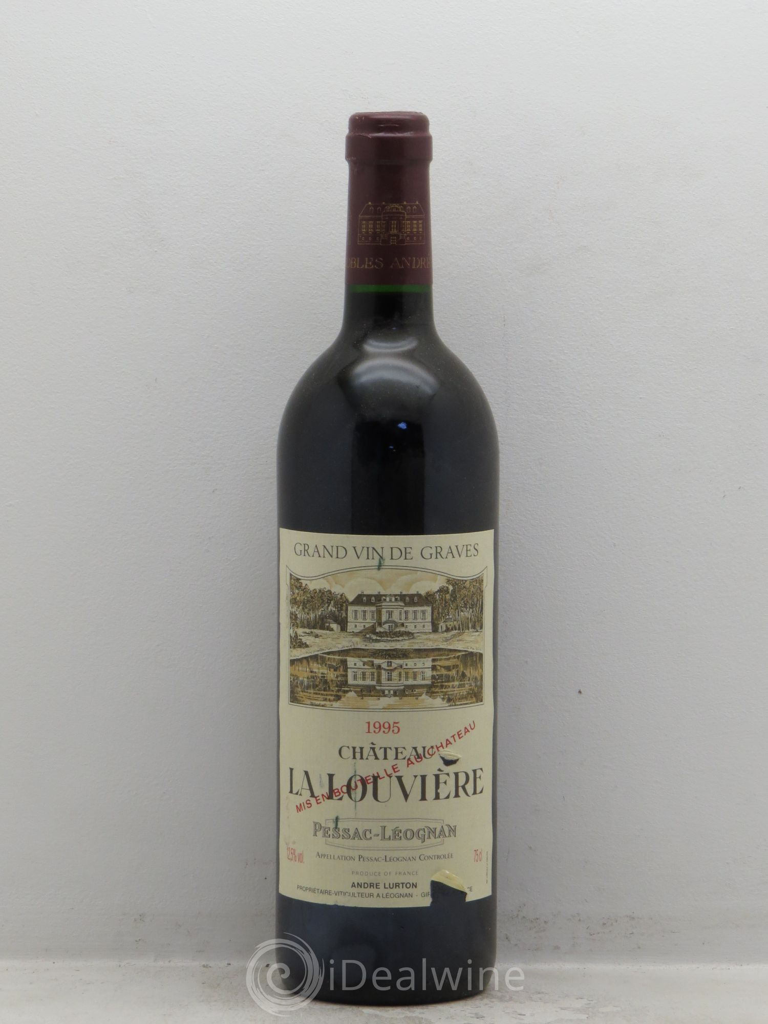 Château la Louvière 1995 - Lot de 6 bouteilles - 0